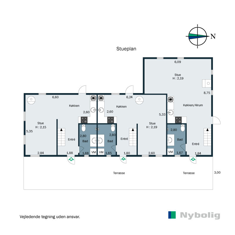 Plantegninger billede af Bolbroholtvej 9, Klakring, 7130 Juelsminde