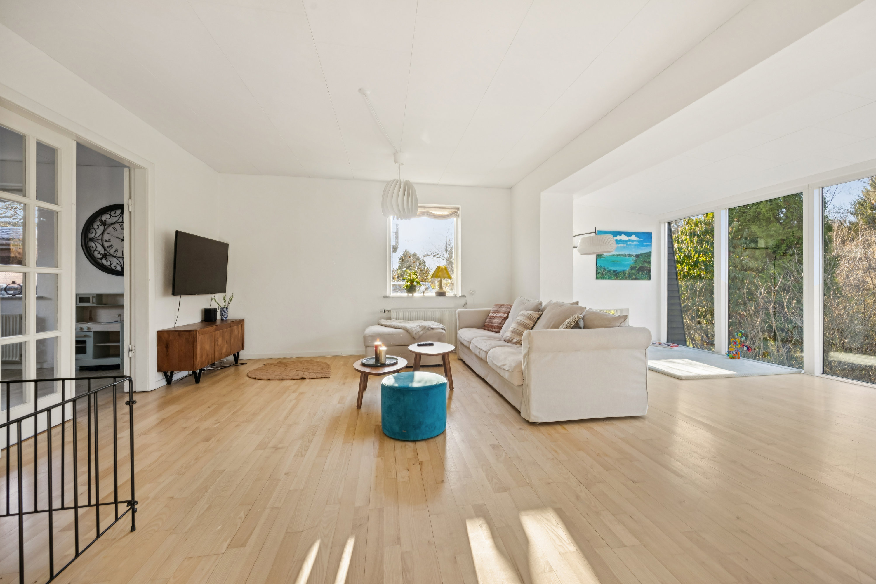 Fremhævet stue billede i fuldskærmstilstand. Billede af Hodalsvej 23, 9500 Hobro