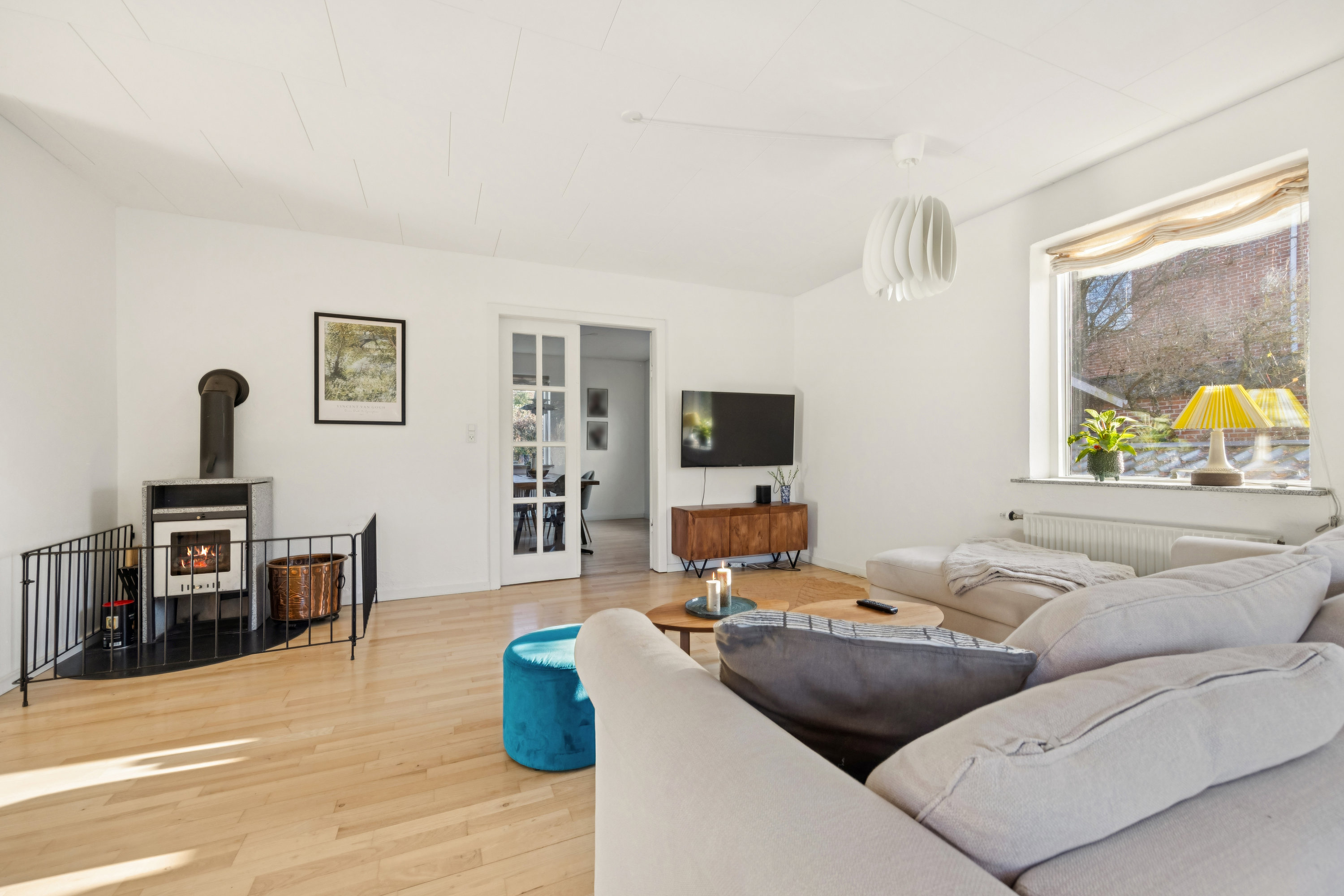 Fremhævet stue billede i fuldskærmstilstand. Billede af Hodalsvej 23, 9500 Hobro