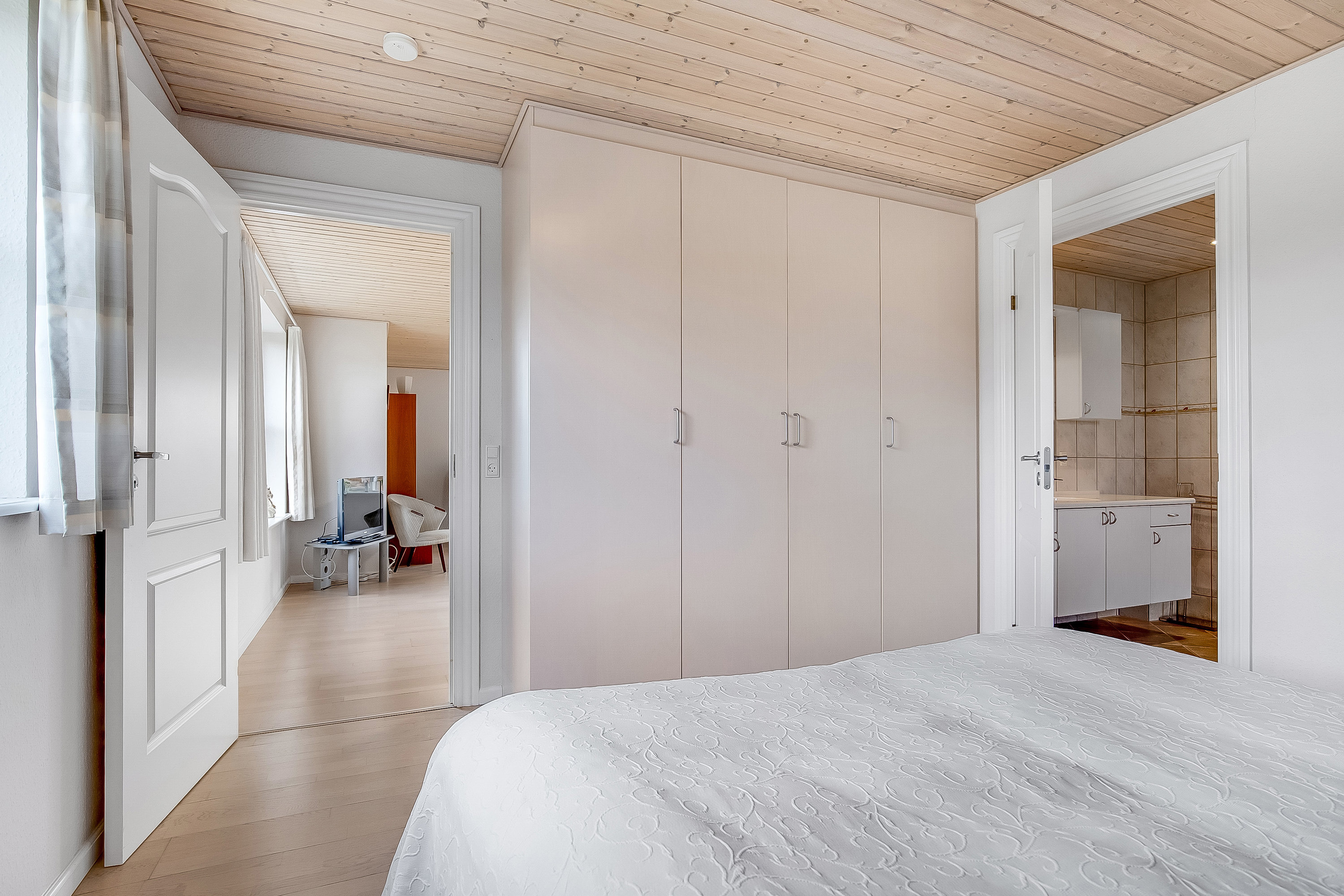 Fremhævet soveværelse billede i fuldskærmstilstand. Billede af Præstekæret 9, Påby, 6000 Kolding