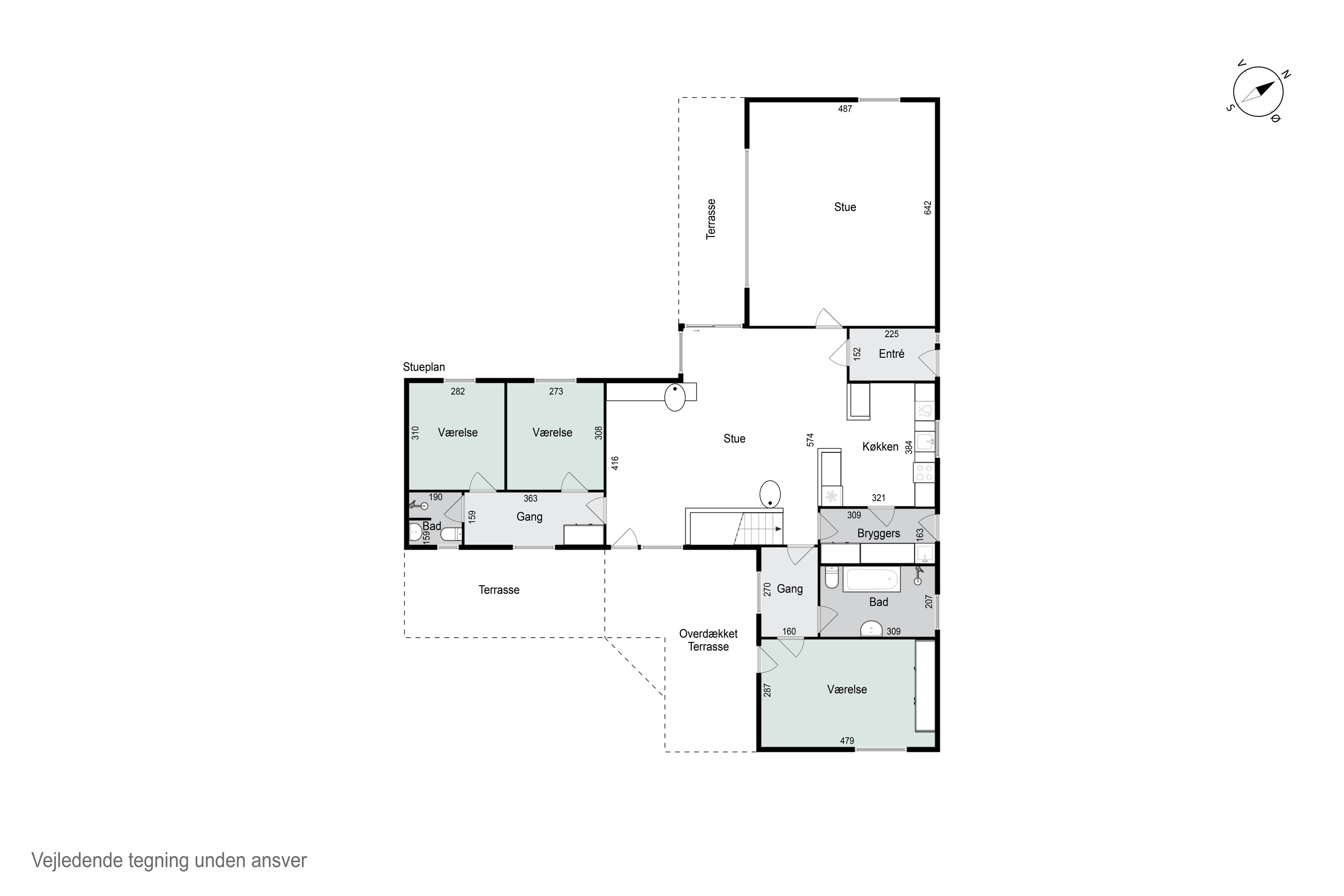 Plantegninger billede af Primulavej 7, Tåsinge, 5700 Svendborg