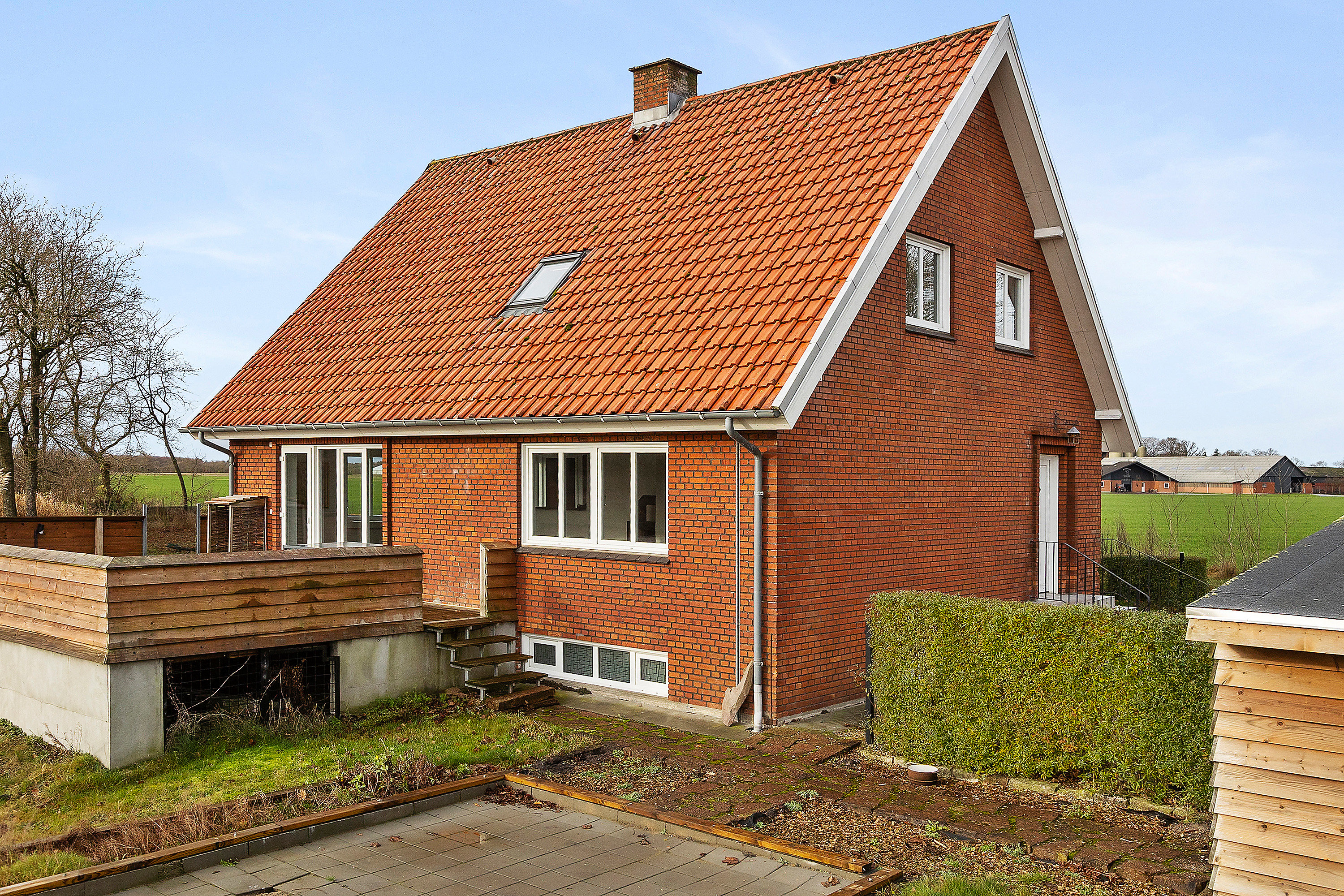 Fremhævet ejendommen billede i fuldskærmstilstand. Billede af Østerbygårdvej 4, Ø Hovborg, 6682 Hovborg