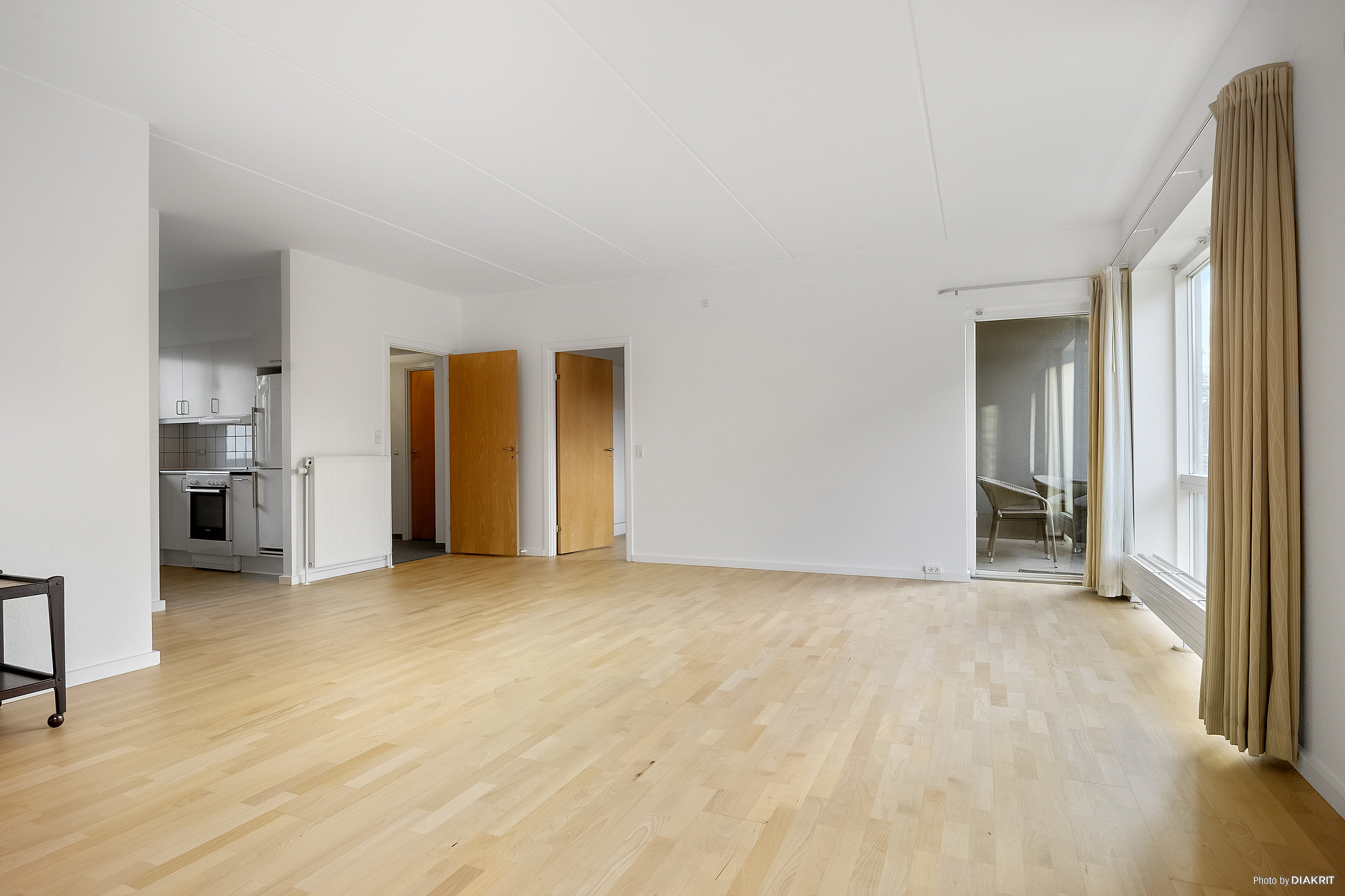 Fremhævet stue billede i fuldskærmstilstand. Billede af Banegårdsparken 13, st.., 8300 Odder