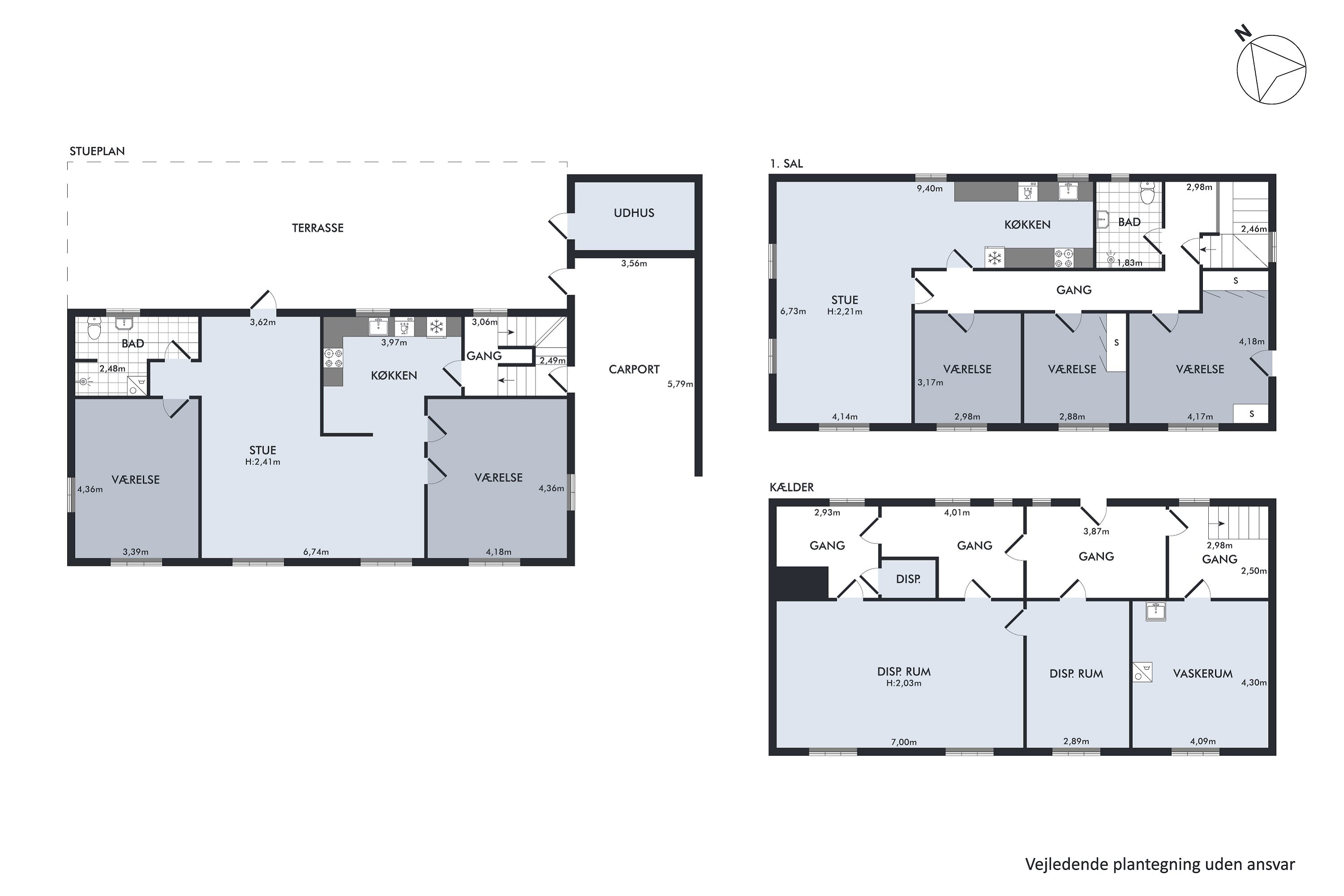Plantegninger billede af Skolevej 6, 8410 Rønde