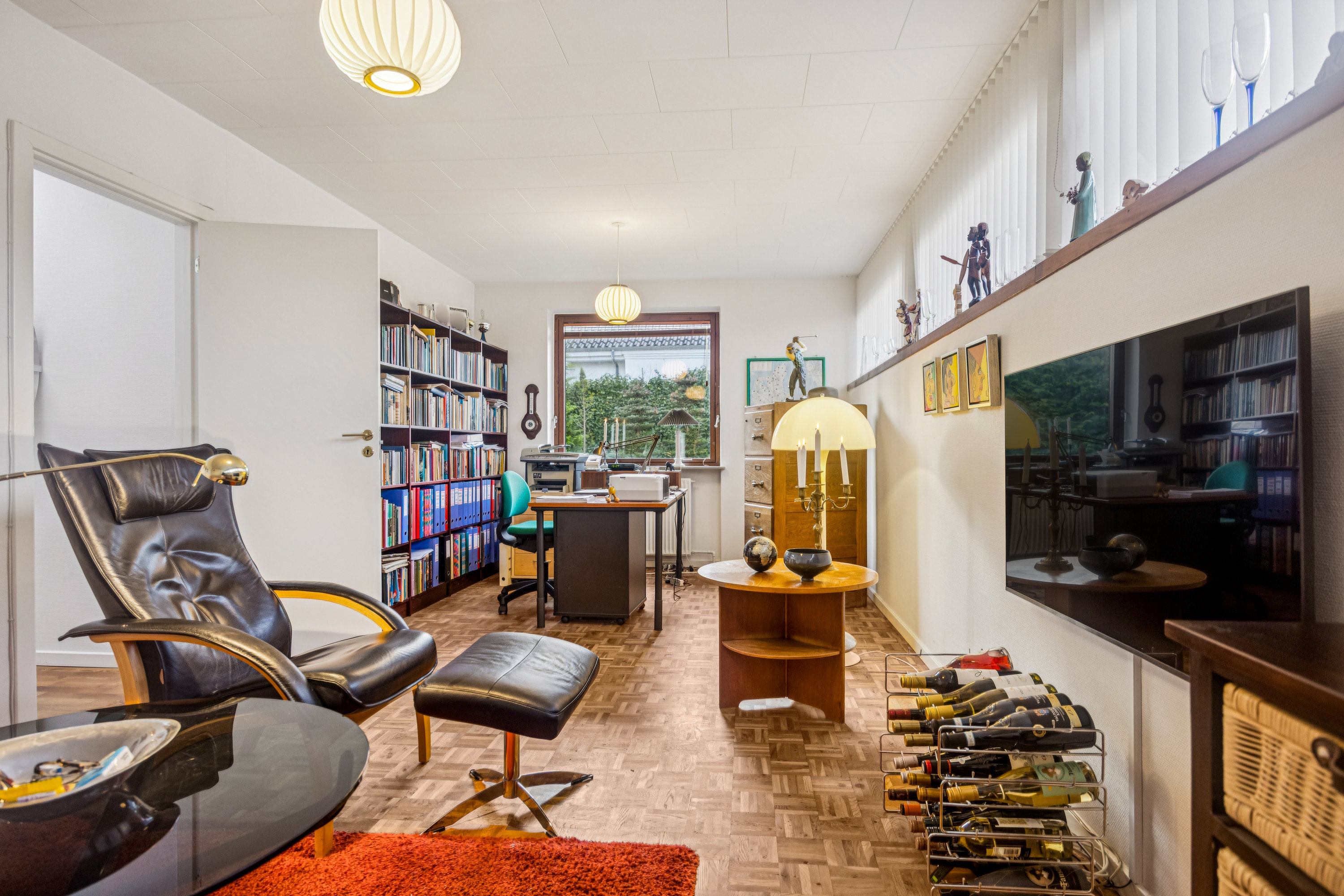 Fremhævet stue billede i fuldskærmstilstand. Billede af Solbakkevej 1, 9460 Brovst