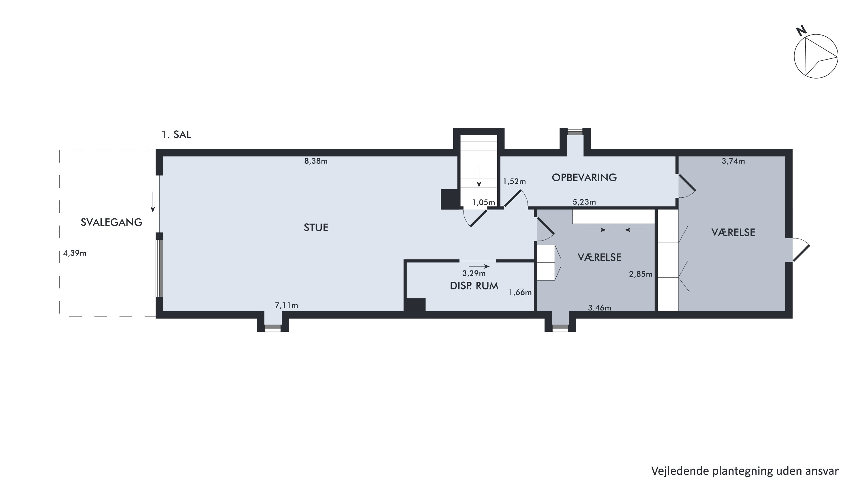 Plantegninger billede af Agersbækvej 23, Hee, 6950 Ringkøbing