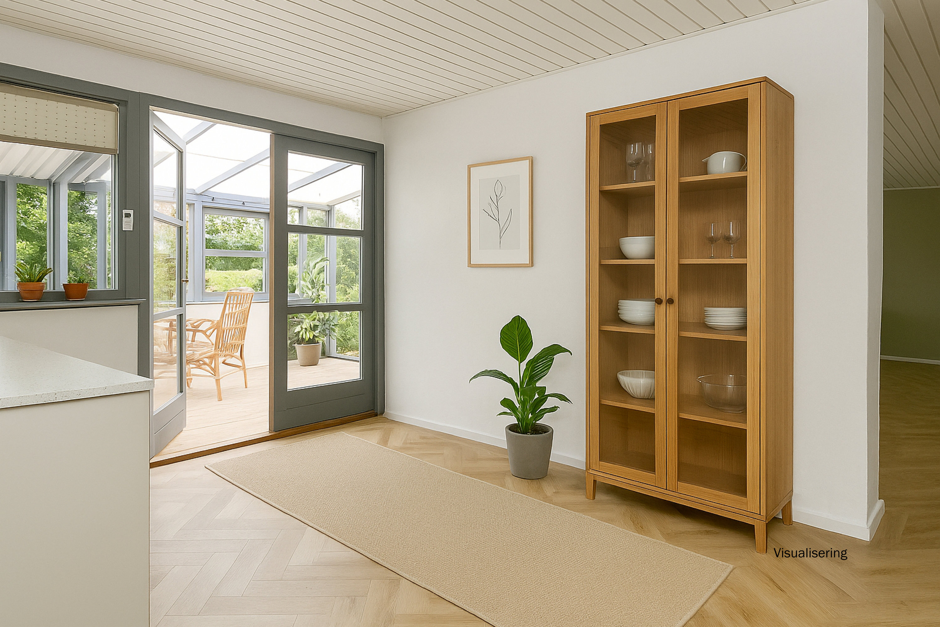 Fremhævet  billede i fuldskærmstilstand. Billede af Opalvej 16, 8700 Horsens