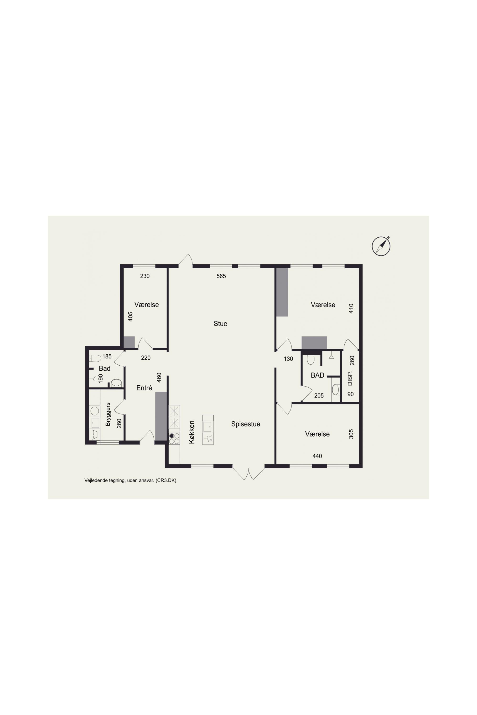 Plantegninger billede af Lejrvej 73, Kirke Værløse, 3500 Værløse