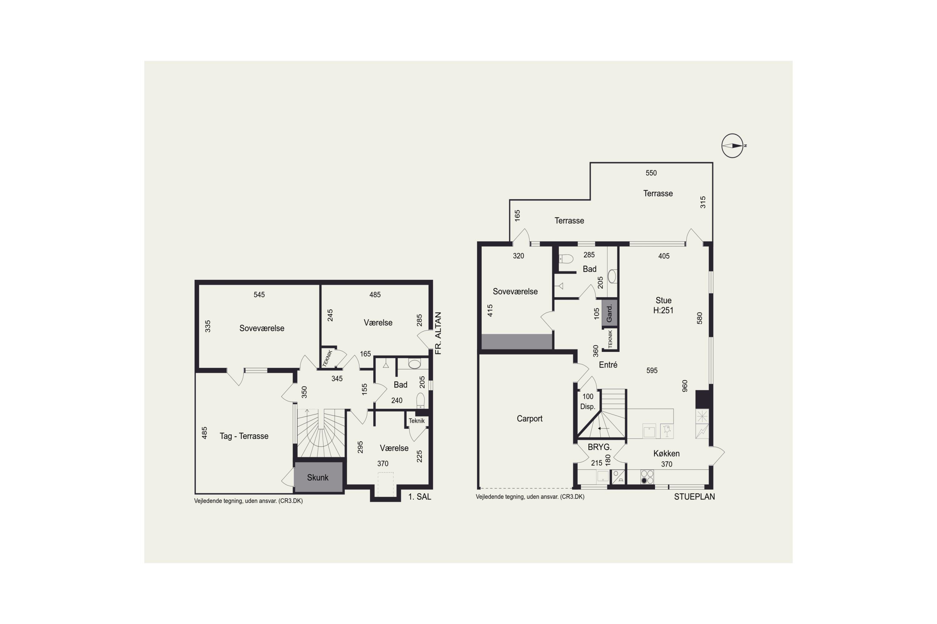 Plantegninger billede af Sletten 4, Kirke Værløse, 3500 Værløse