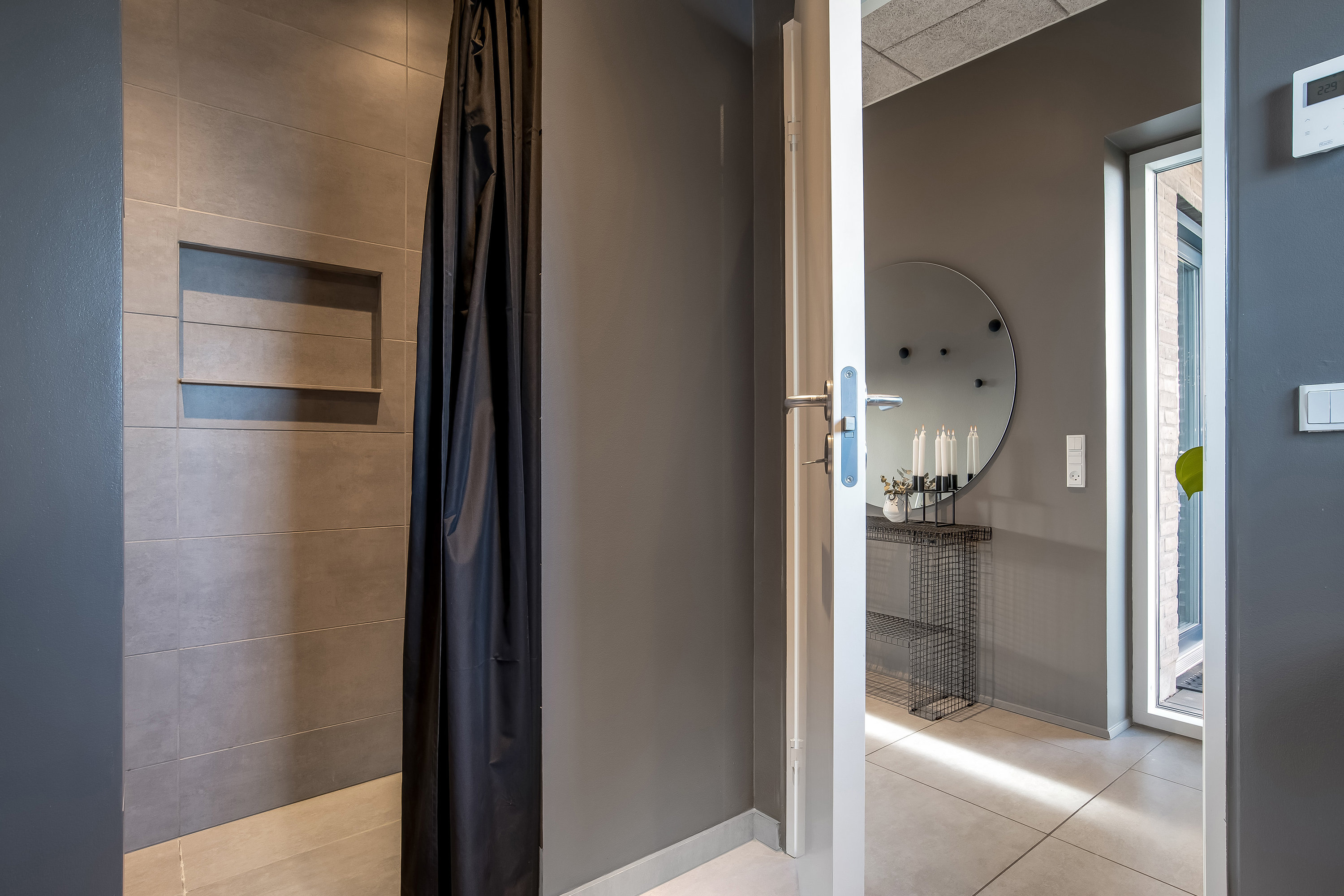 Fremhævet badeværelse billede i fuldskærmstilstand. Billede af Dolken 1, Mejrup, 7500 Holstebro