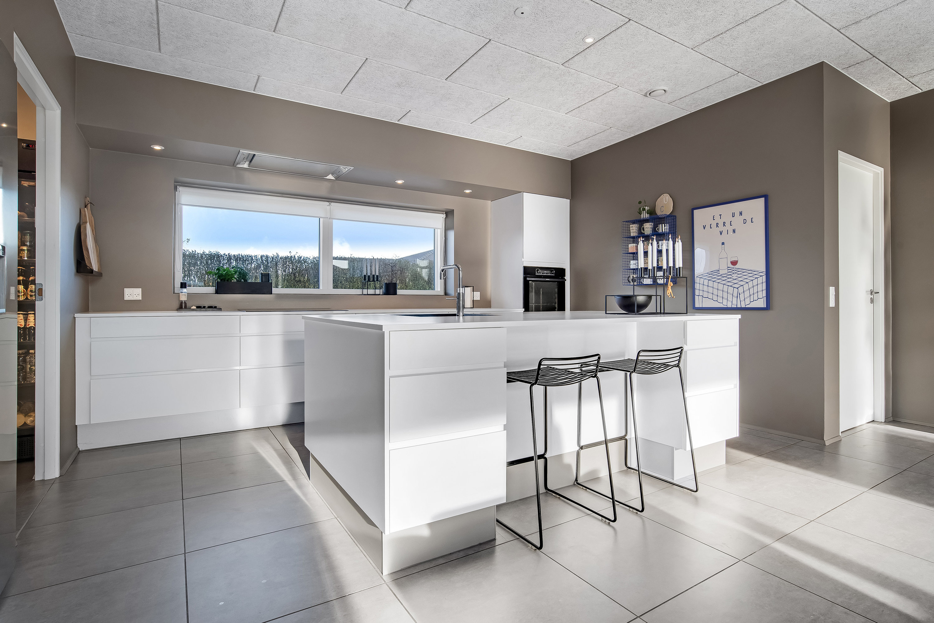 Fremhævet køkken billede i fuldskærmstilstand. Billede af Dolken 1, Mejrup, 7500 Holstebro