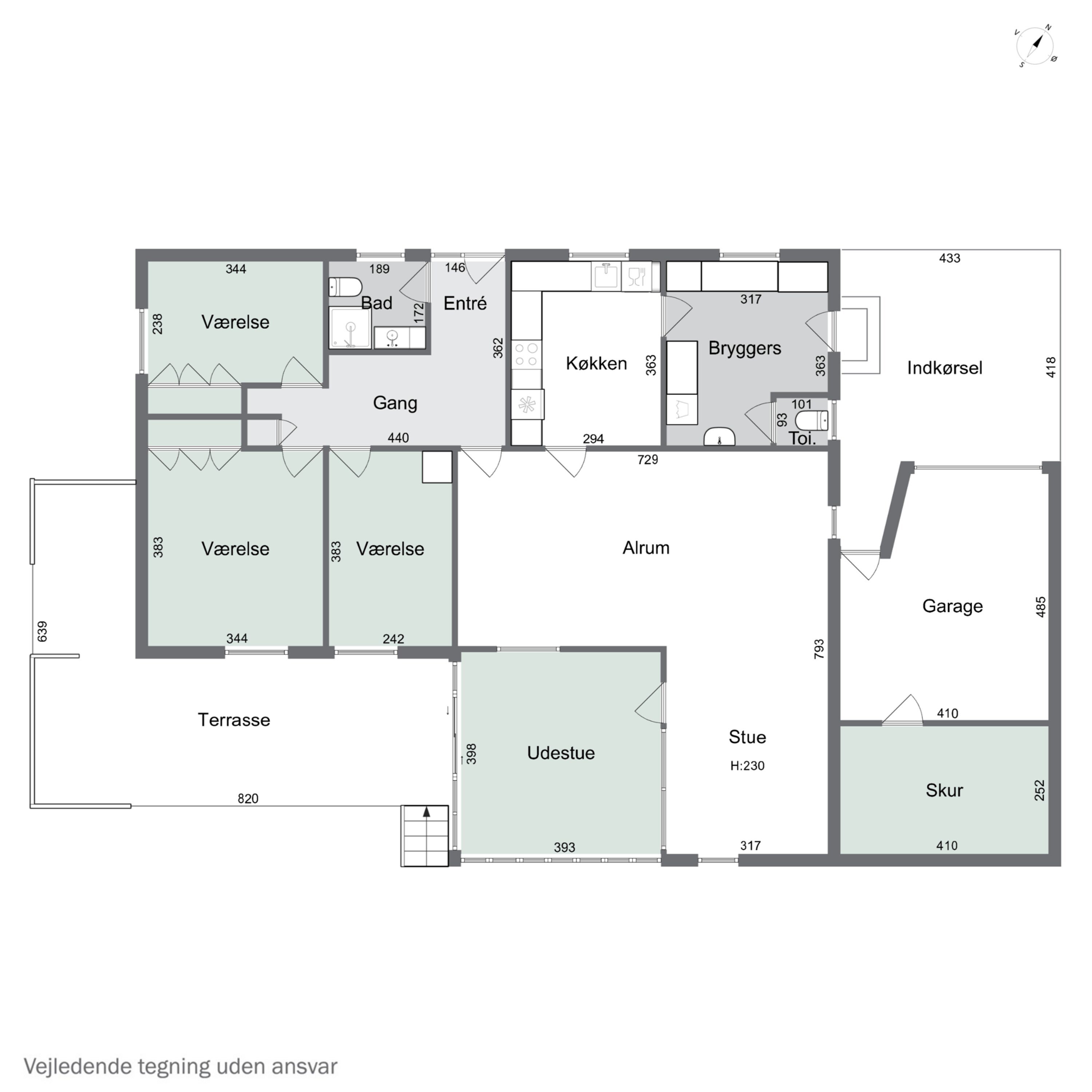 Plantegninger billede af Mågevej 29, 5772 Kværndrup