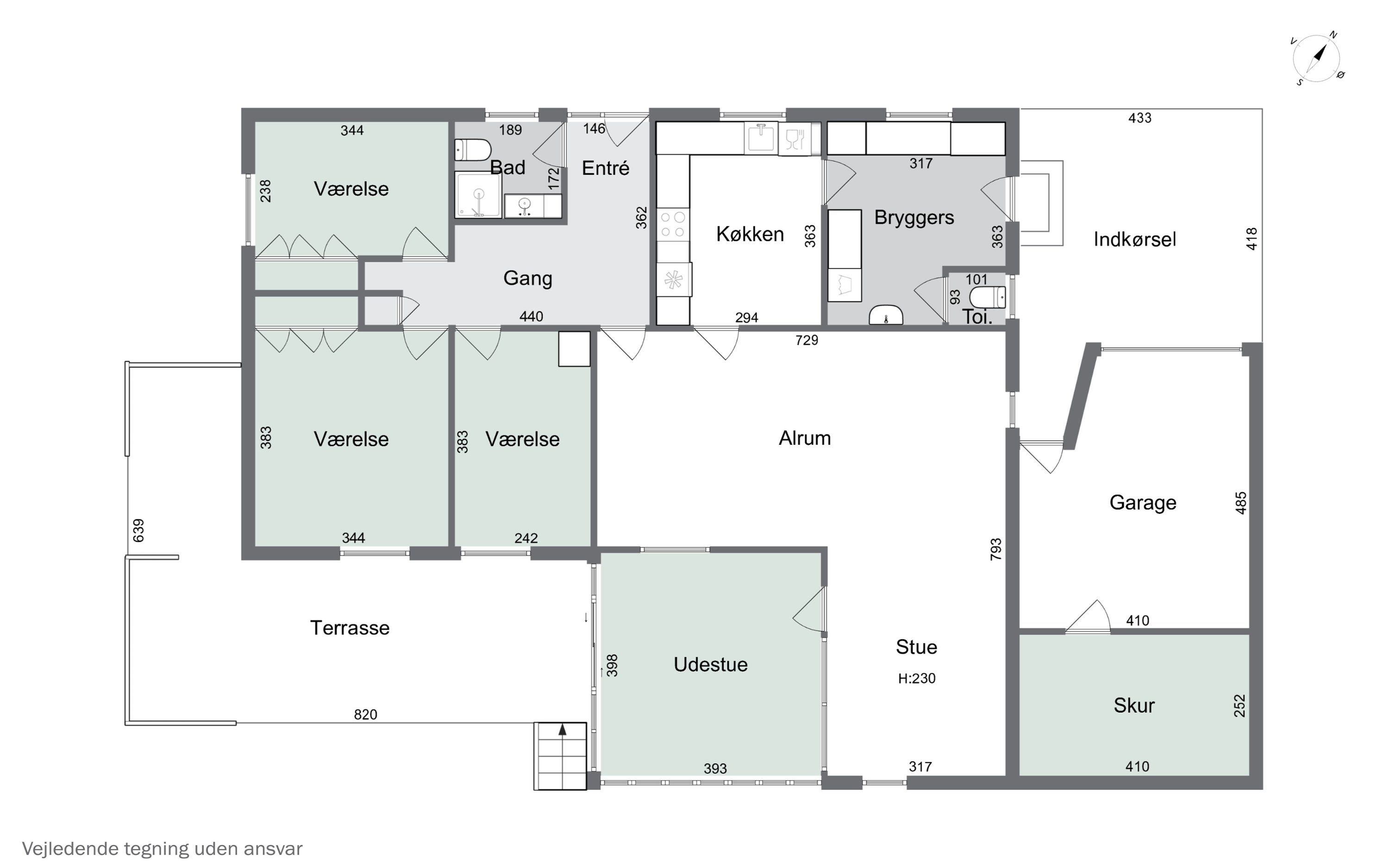 Plantegninger billede af Mågevej 29, 5772 Kværndrup