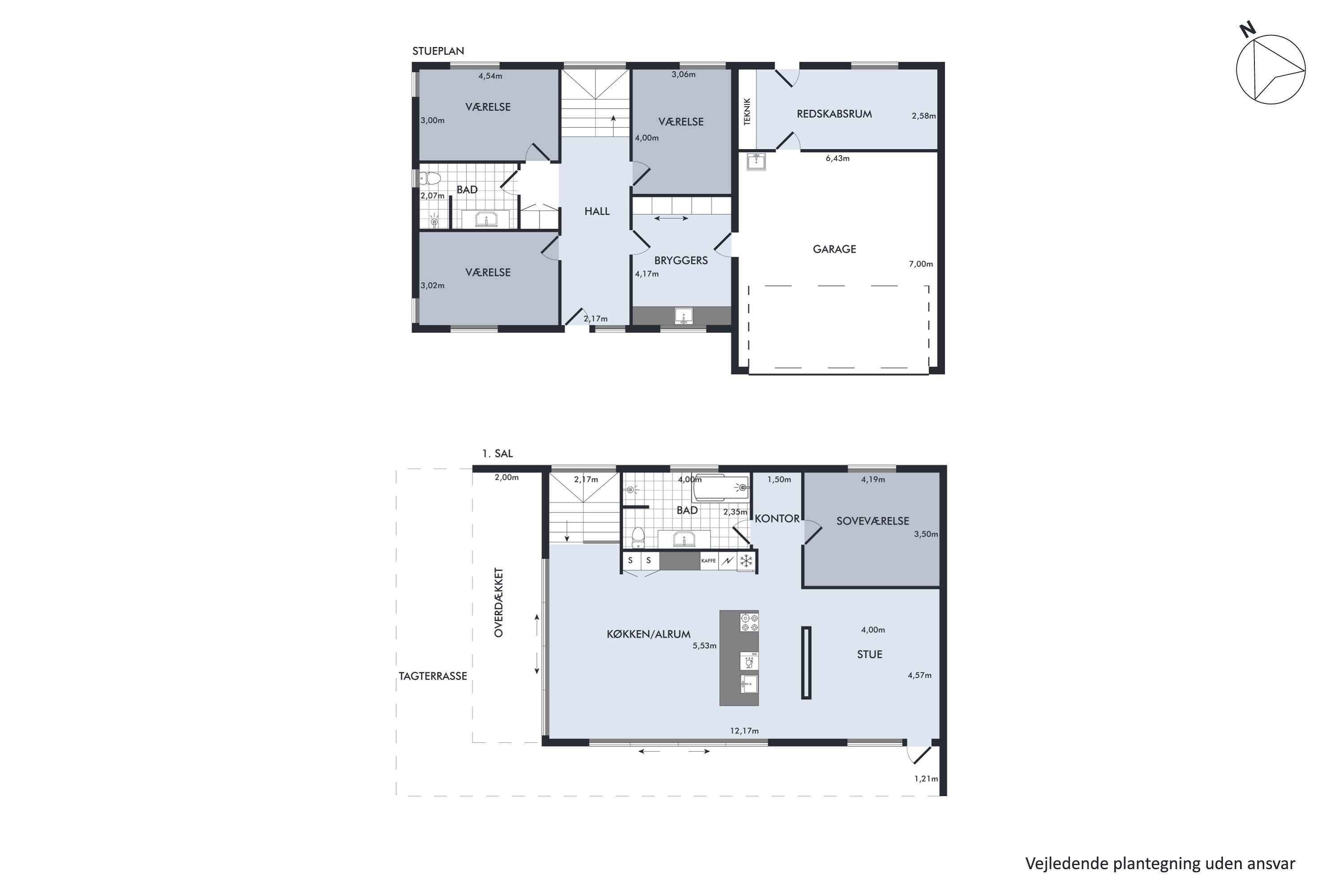 Plantegninger billede af Høje Støvring 68, 9530 Støvring