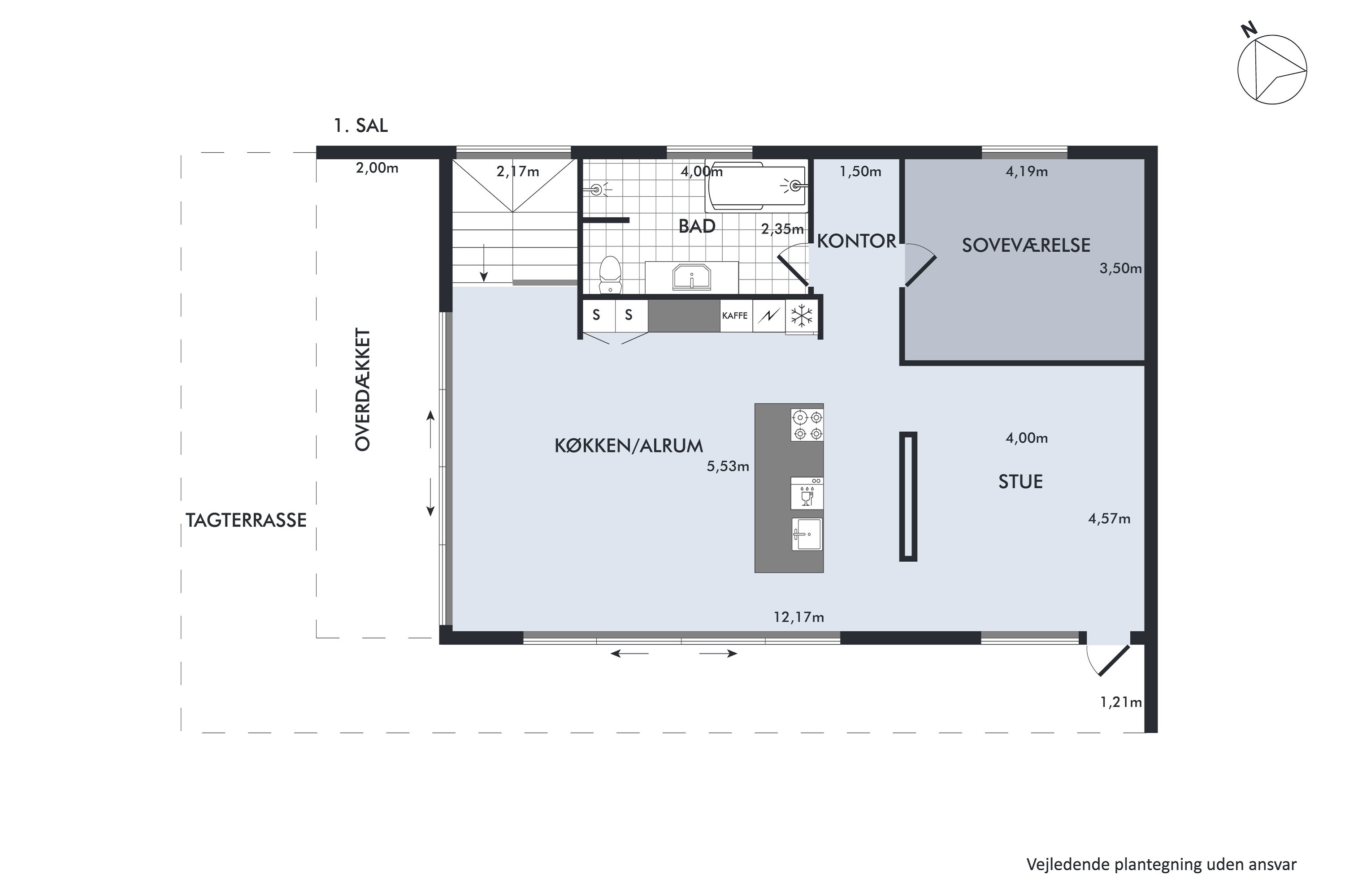 Plantegninger billede af Høje Støvring 68, 9530 Støvring