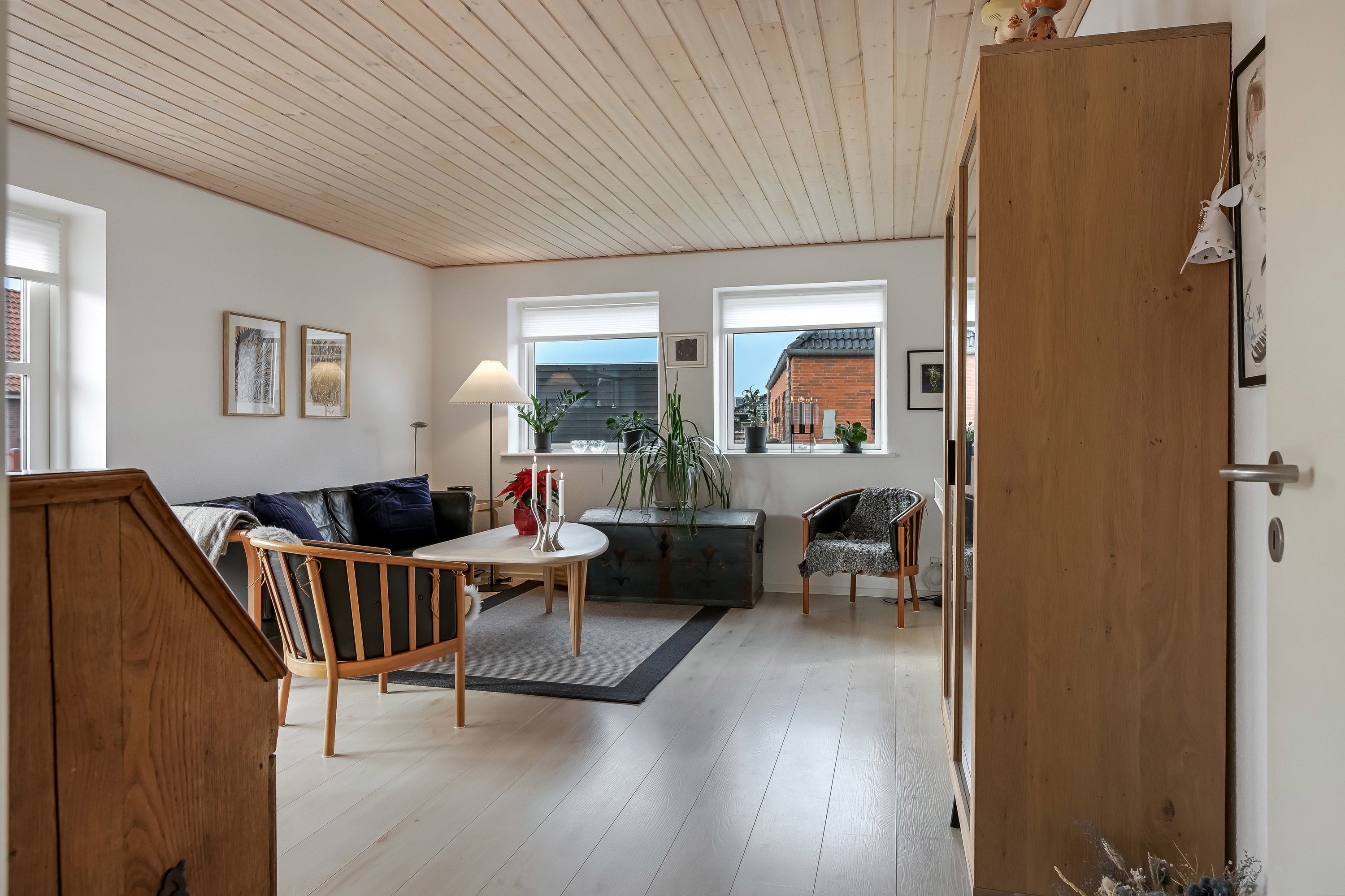 Fremhævet stue billede i fuldskærmstilstand. Billede af Spelmanns Toft 32, 6720 Fanø