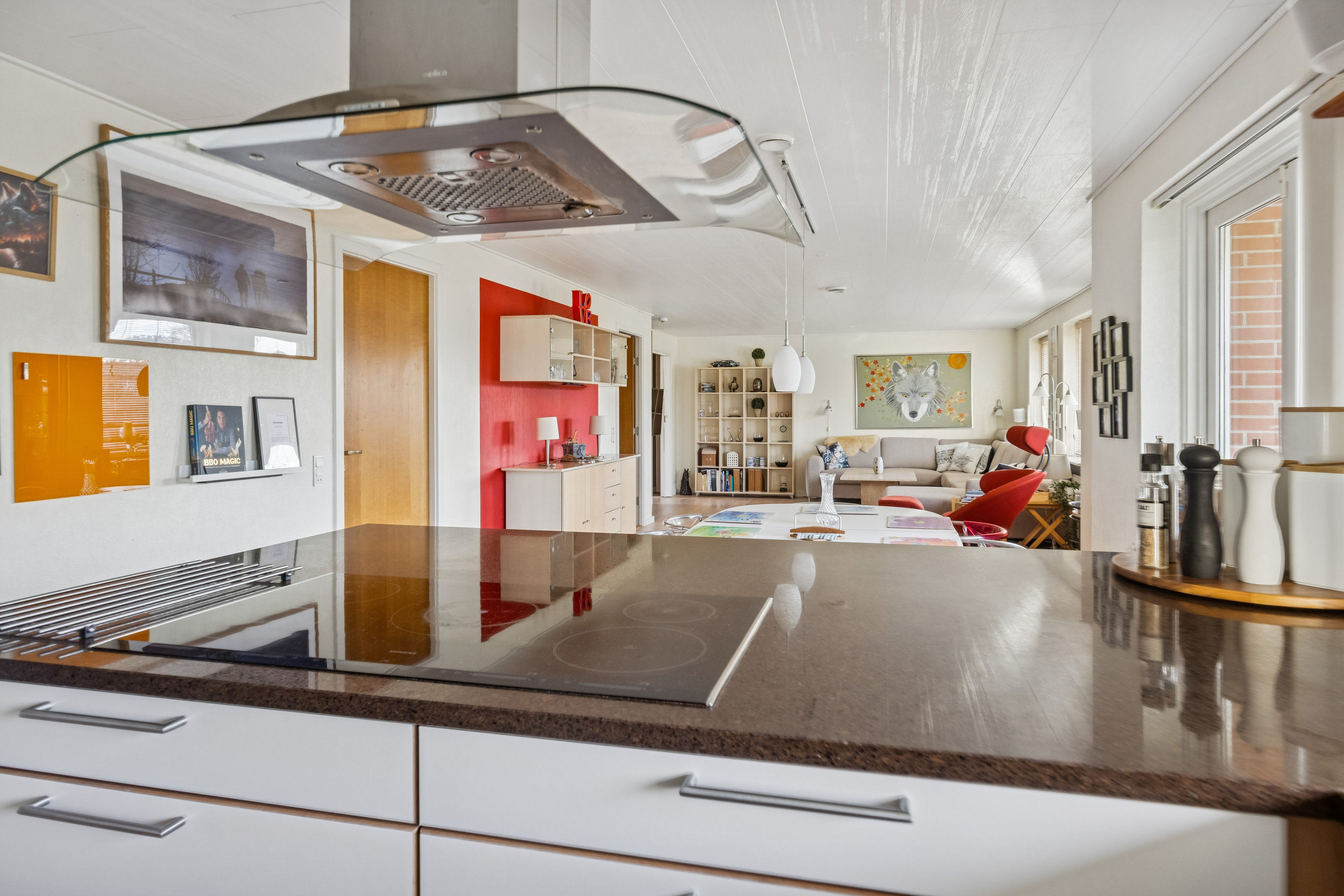 Fremhævet køkken billede i fuldskærmstilstand. Billede af Gustav Zimmersvej 3, Nørhalne, 9430 Vadum