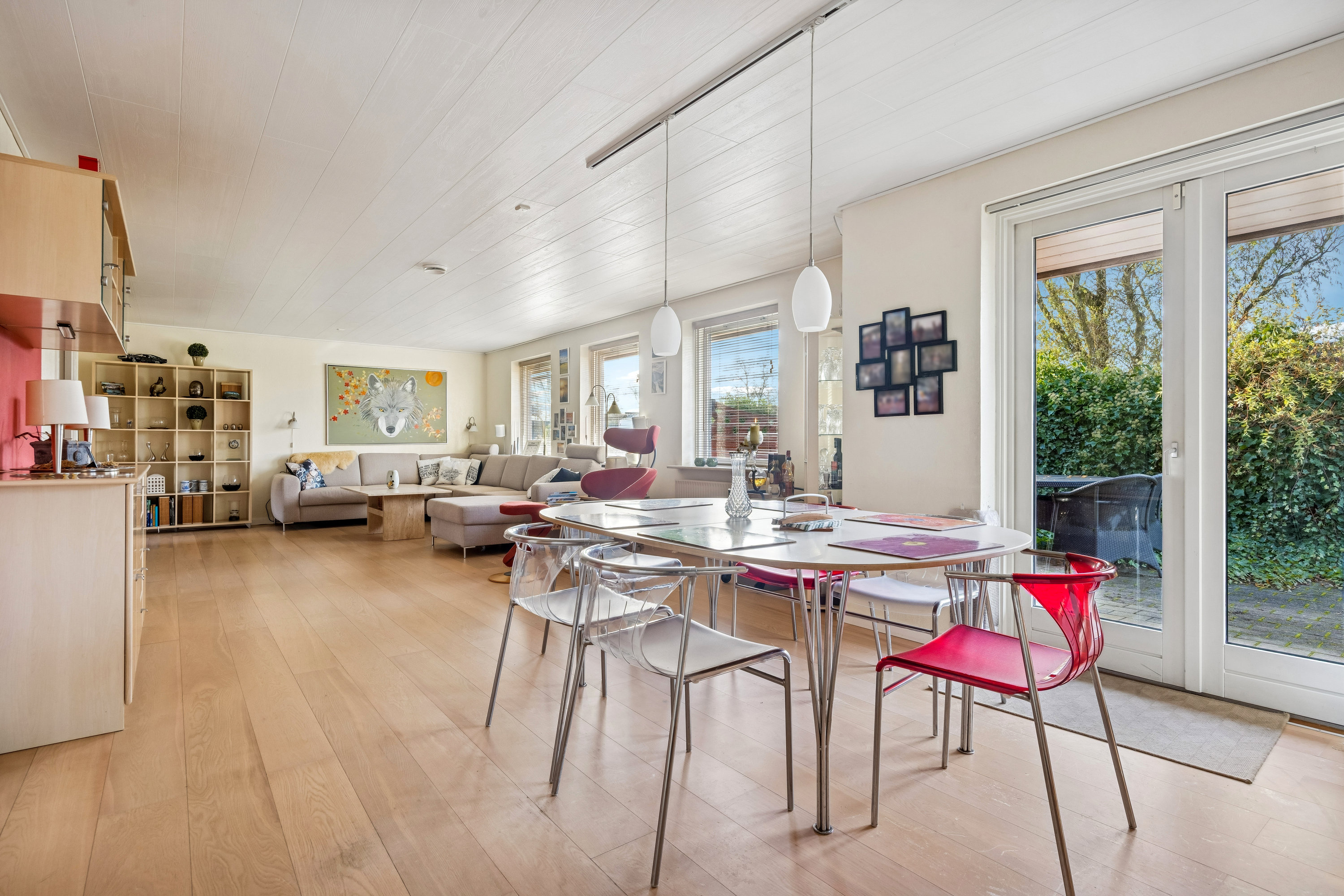 Fremhævet spisestue billede i fuldskærmstilstand. Billede af Gustav Zimmersvej 3, Nørhalne, 9430 Vadum