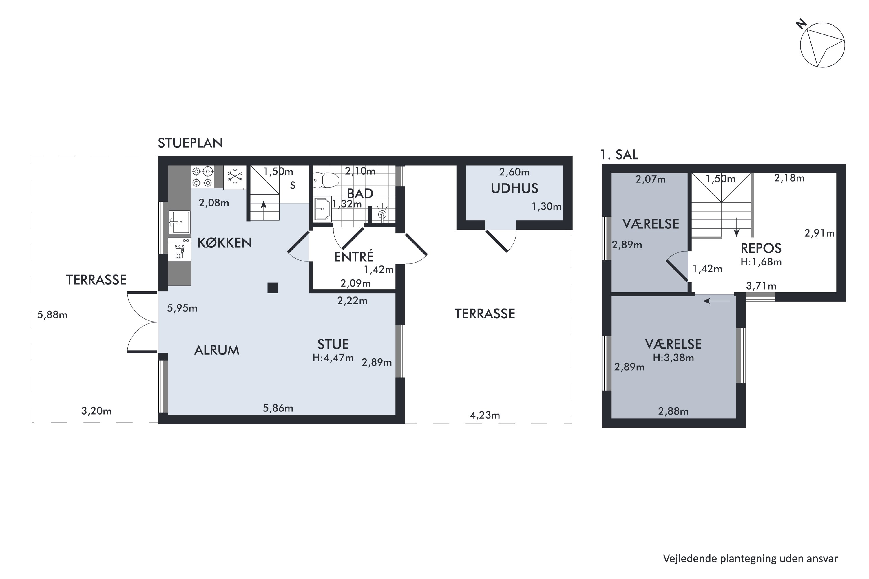 Plantegninger billede af Øerkrogvejen 2, 318., 8400 Ebeltoft