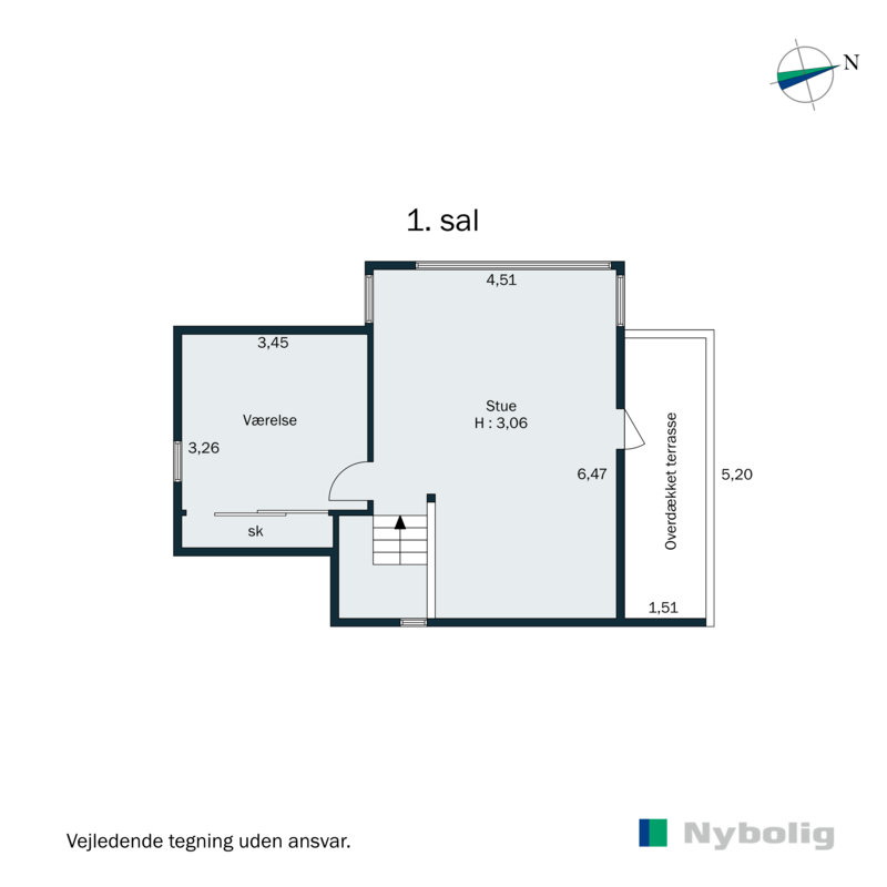 Plantegninger billede af Strandvejen 1E, 7130 Juelsminde