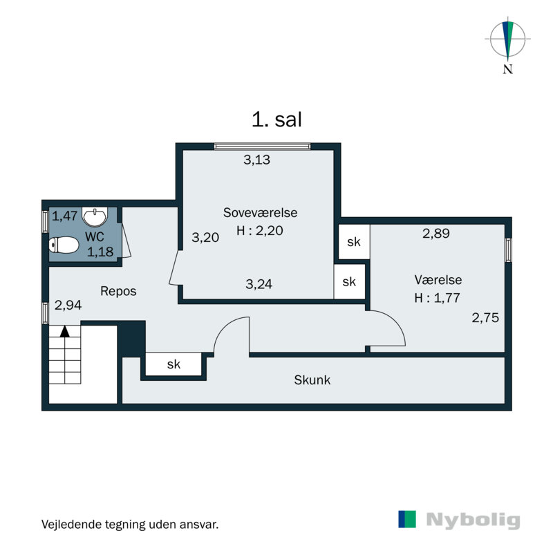 Plantegninger billede af Strandvejen 9, Saksild, 8300 Odder