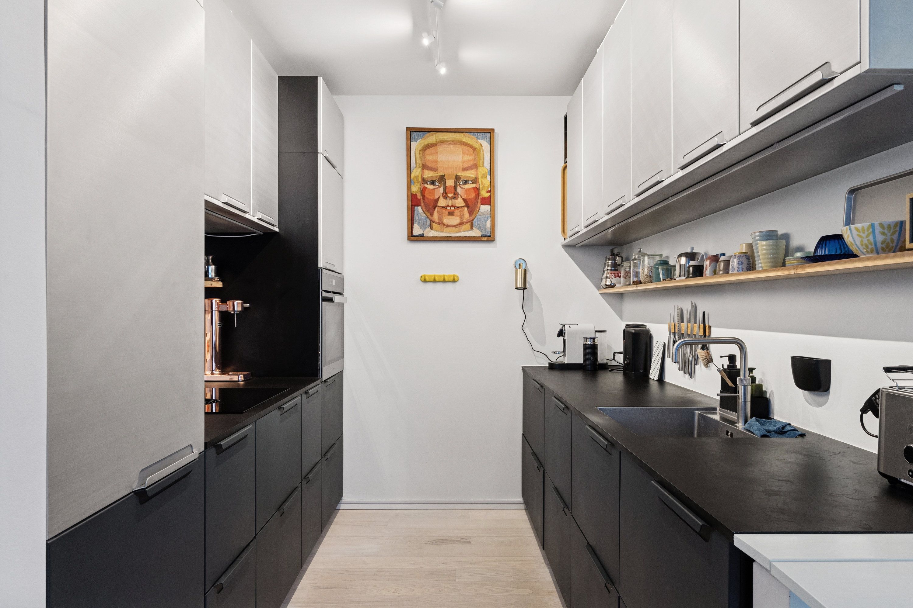 Fremhævet køkken billede i fuldskærmstilstand. Billede af Havneholmen 54, 5. mf., 1561 København V