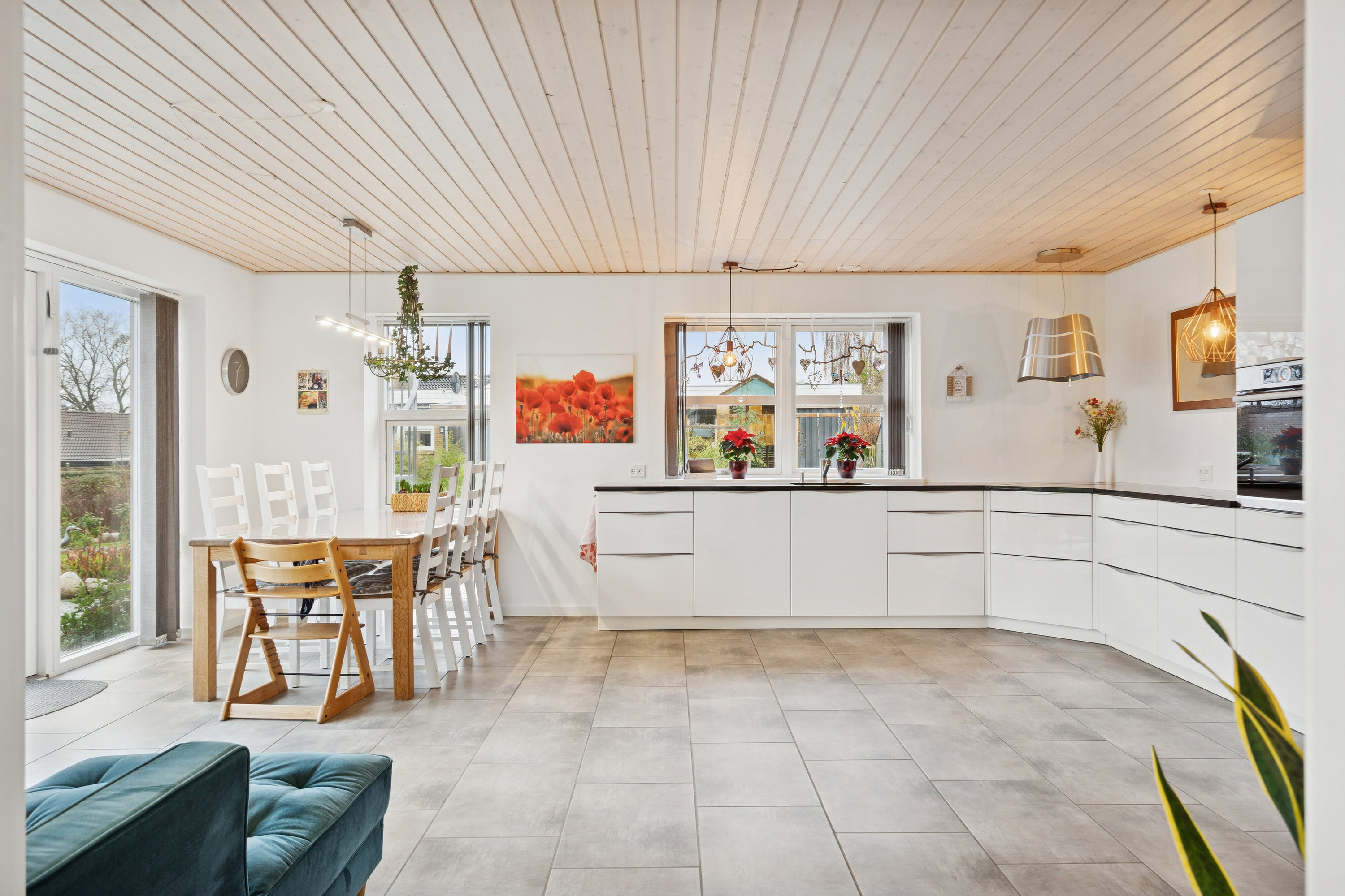 Fremhævet køkken billede i fuldskærmstilstand. Billede af Musvitvej 6, Kollund, 6340 Kruså