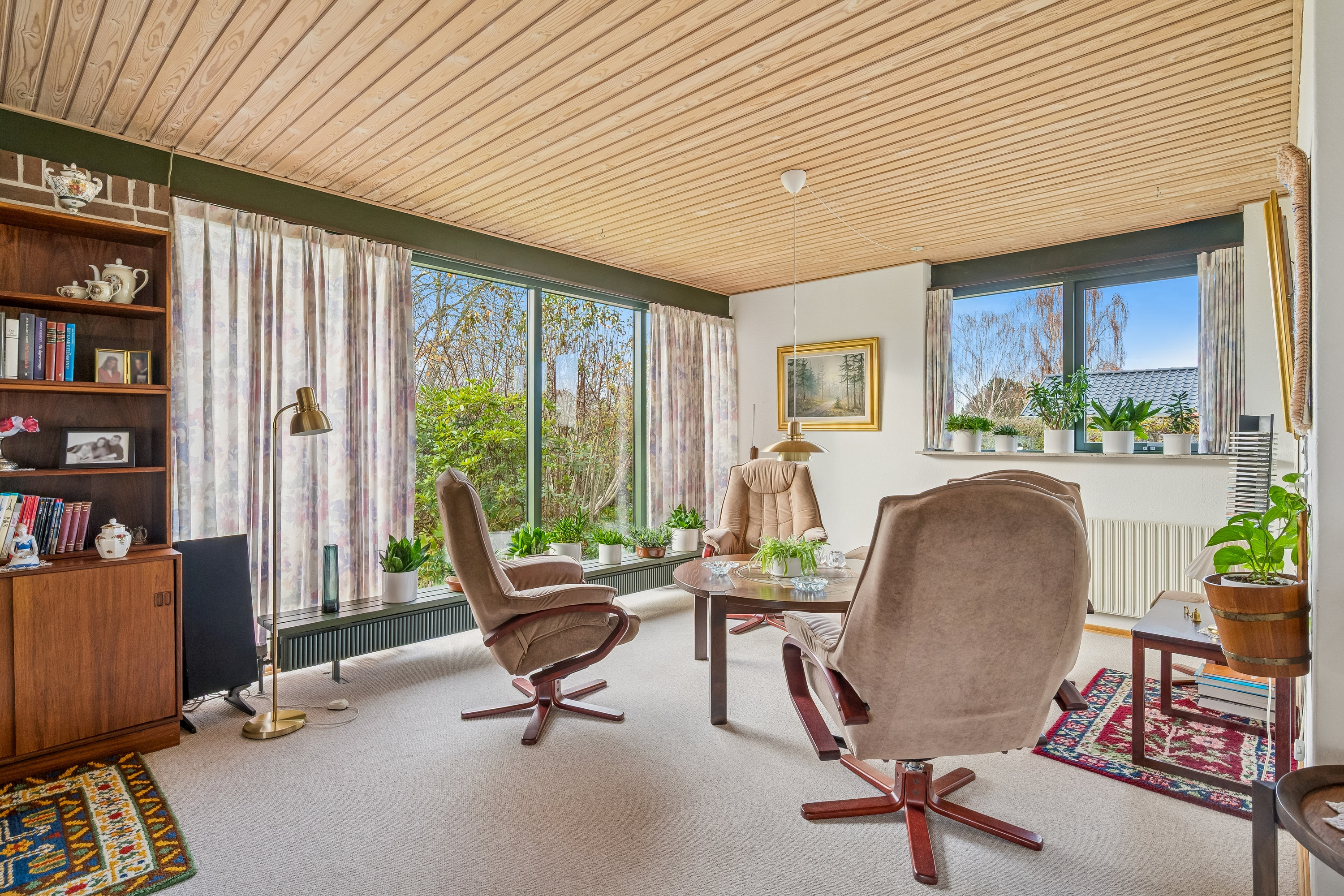 Fremhævet stue billede i fuldskærmstilstand. Billede af Kanehaven 8, 8240 Risskov