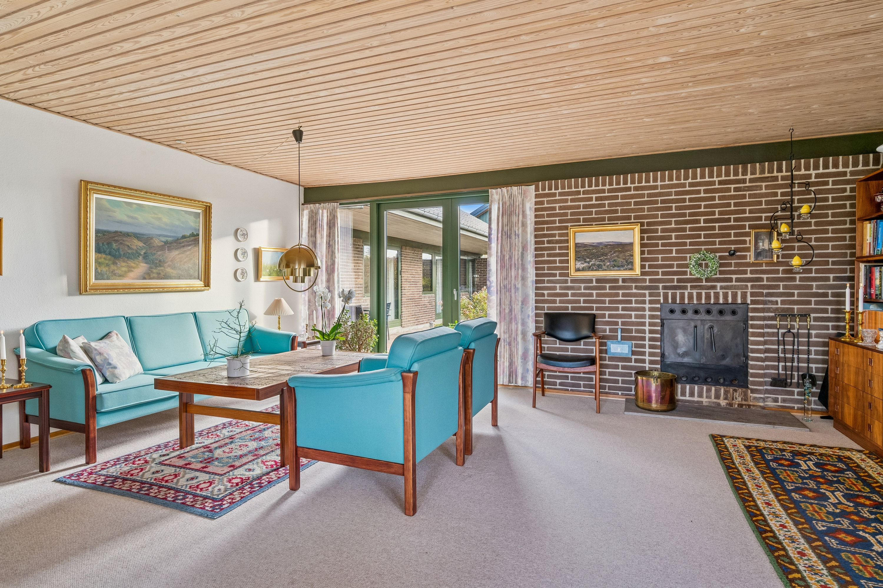 Fremhævet stue billede i fuldskærmstilstand. Billede af Kanehaven 8, 8240 Risskov