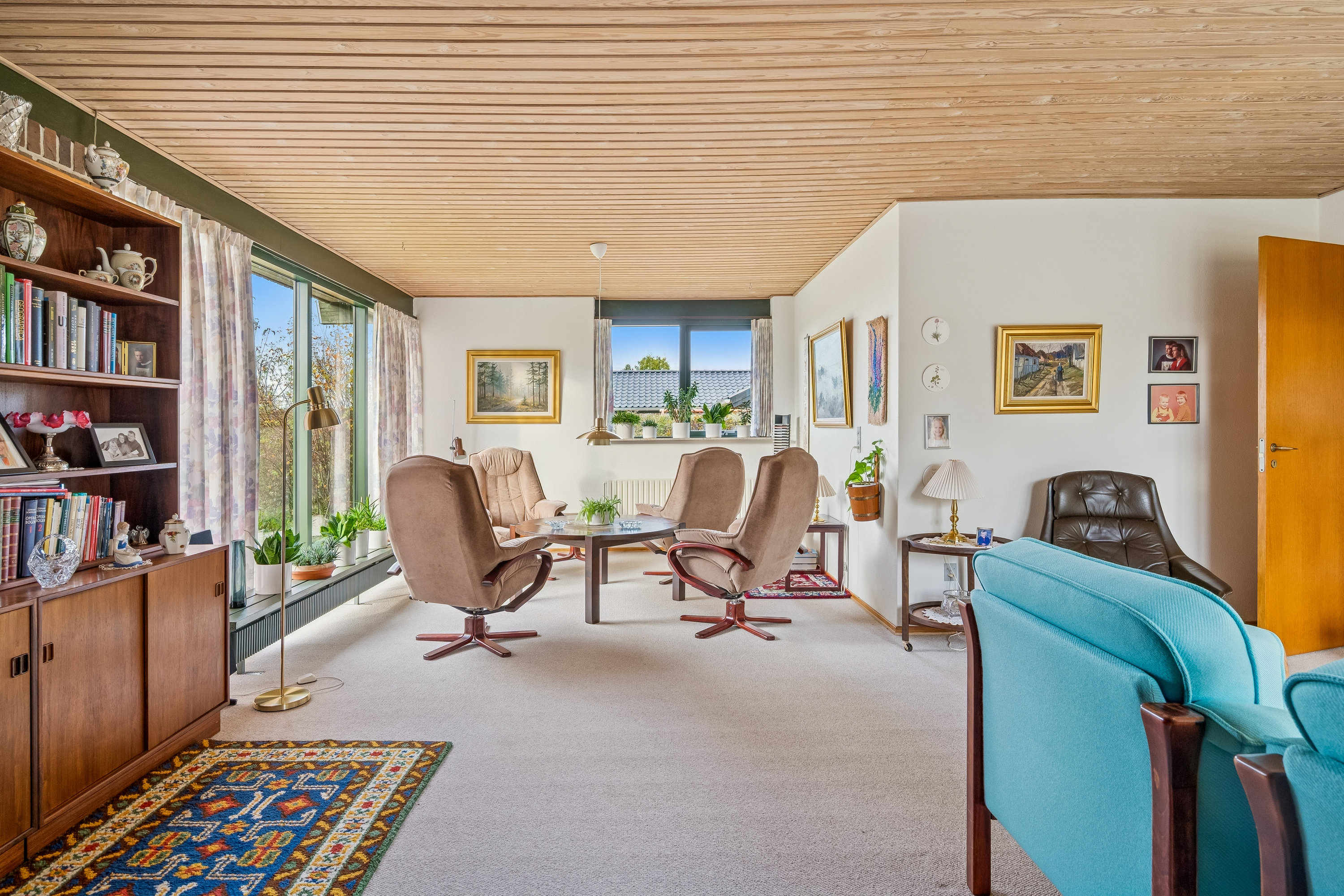 Fremhævet stue billede i fuldskærmstilstand. Billede af Kanehaven 8, 8240 Risskov