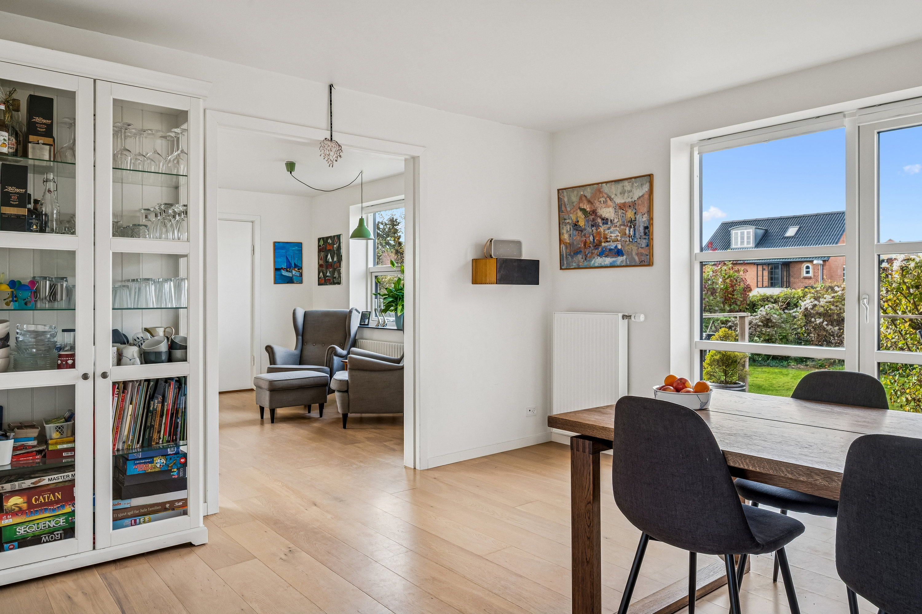 Fremhævet stue billede i fuldskærmstilstand. Billede af Fuglsøvej 4, 8240 Risskov