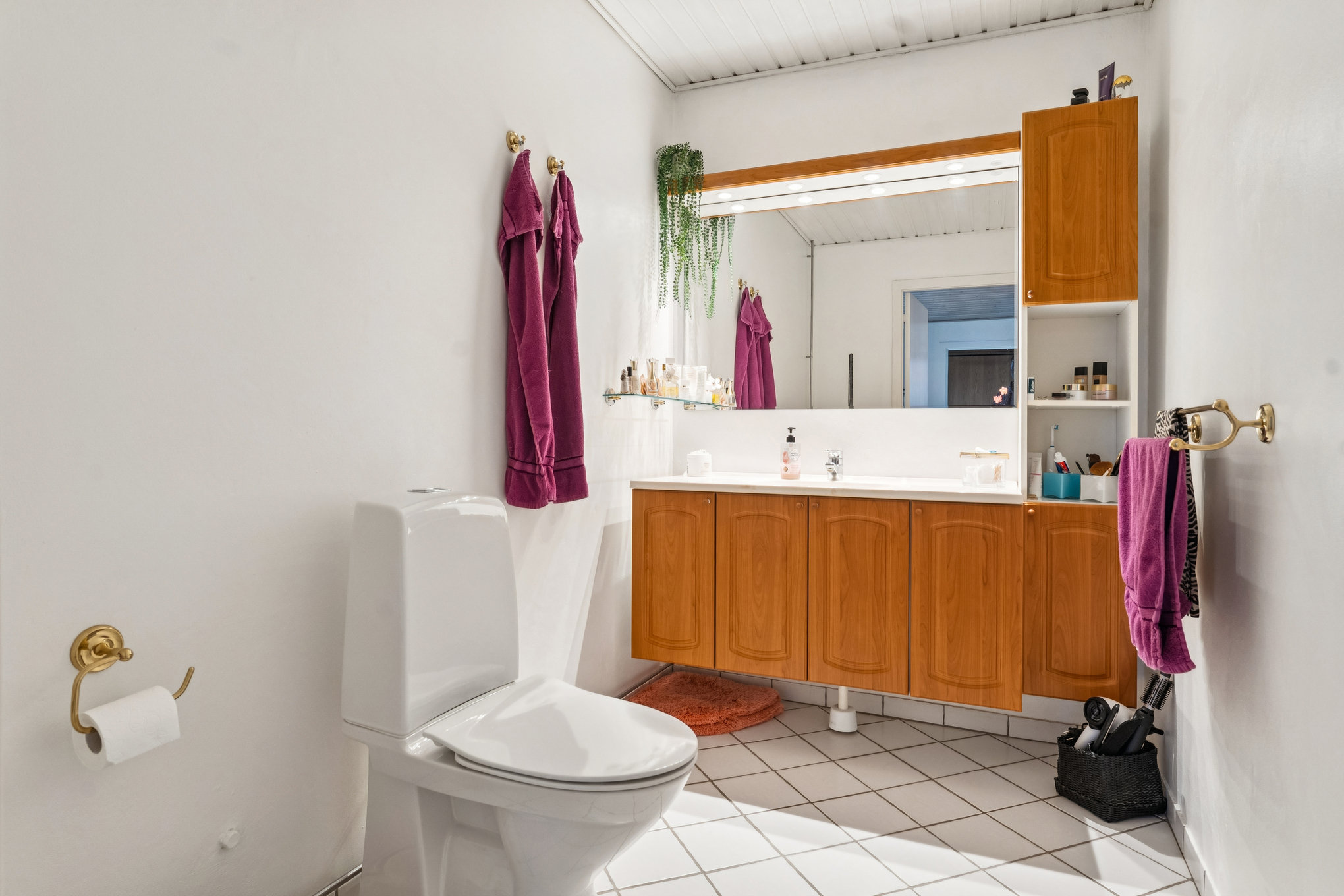 Fremhævet badeværelse billede i fuldskærmstilstand. Billede af Fjordbakken 4, Mellerup, 8930 Randers NØ