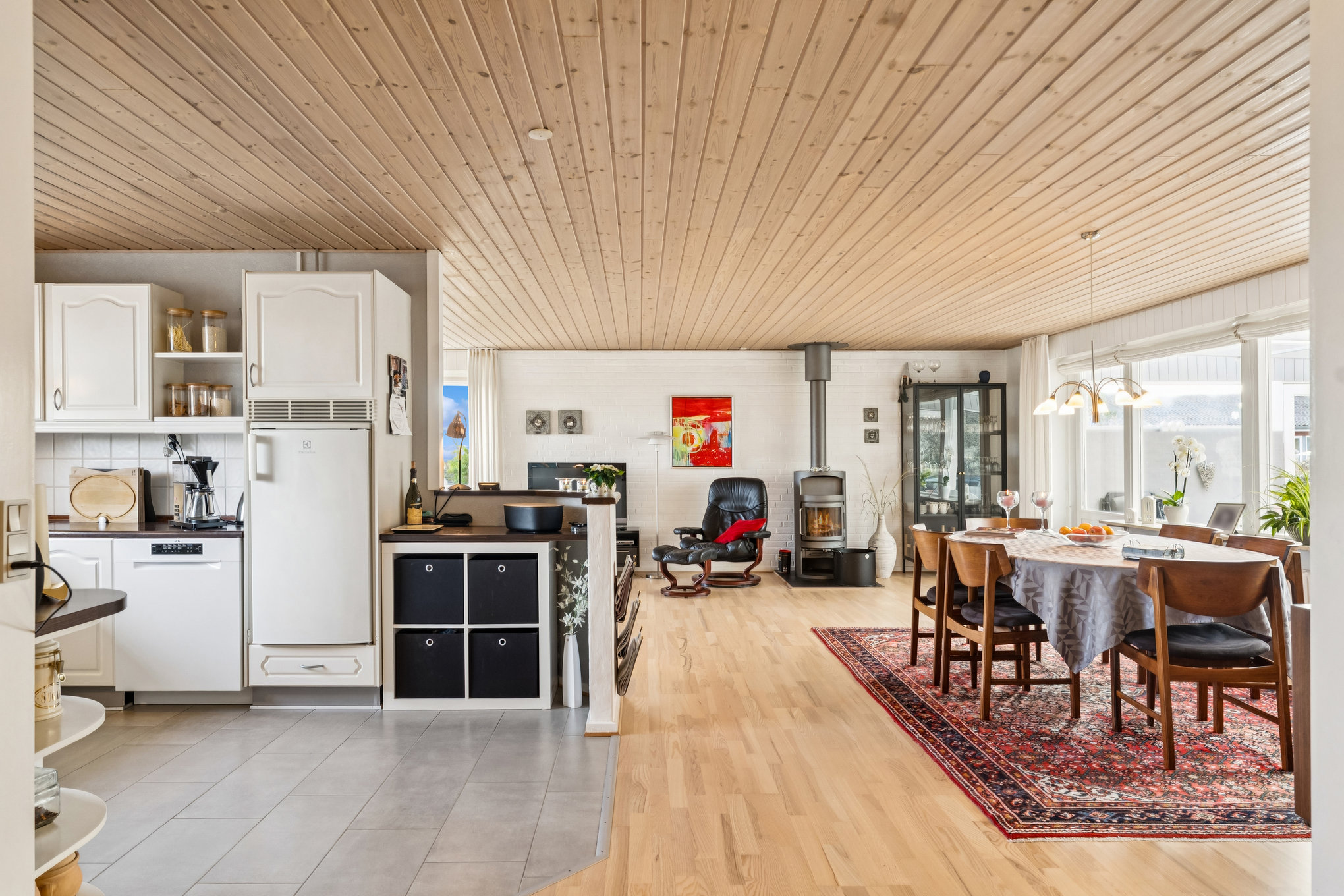 Fremhævet køkken billede i fuldskærmstilstand. Billede af Fjordbakken 4, Mellerup, 8930 Randers NØ