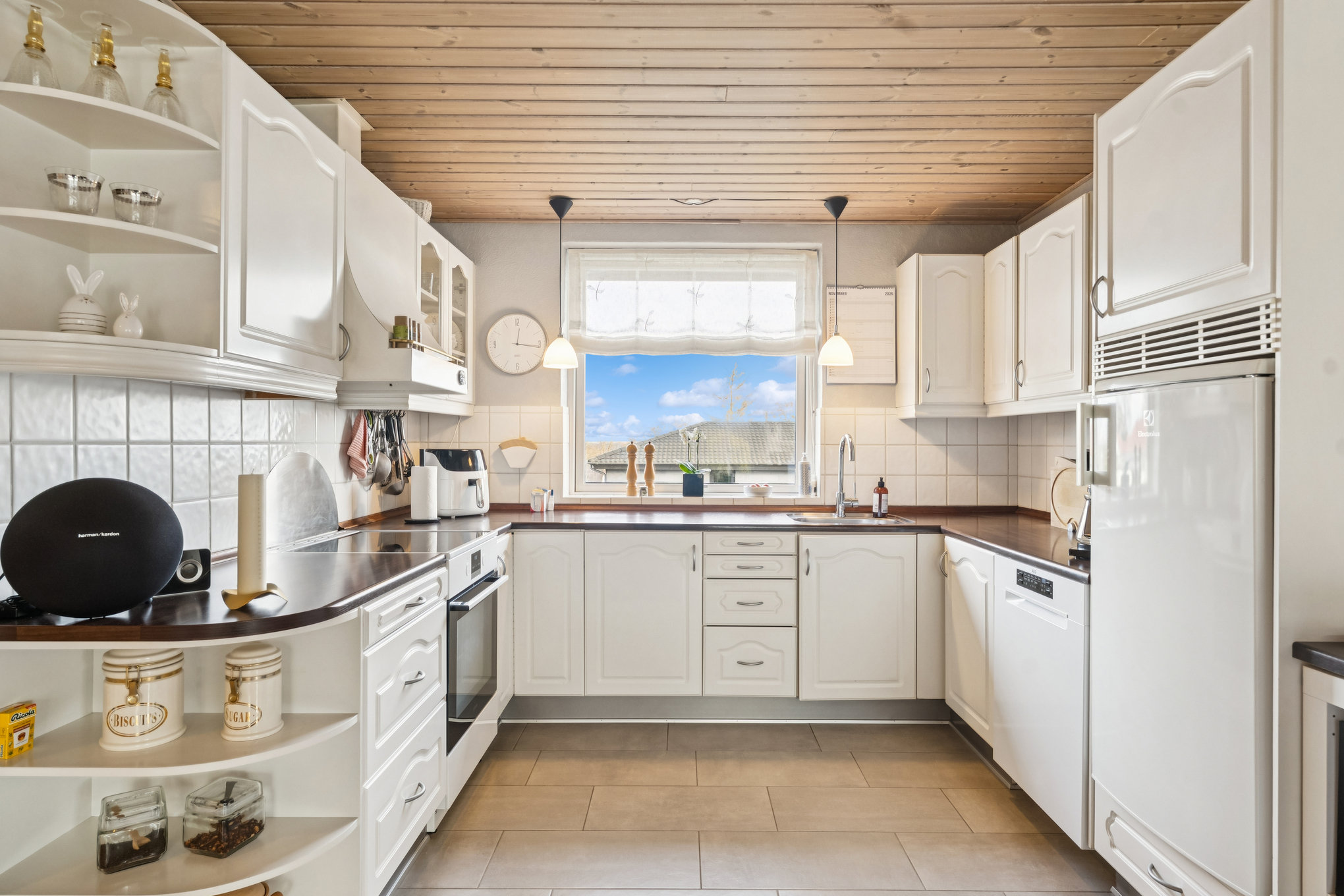 Fremhævet køkken billede i fuldskærmstilstand. Billede af Fjordbakken 4, Mellerup, 8930 Randers NØ