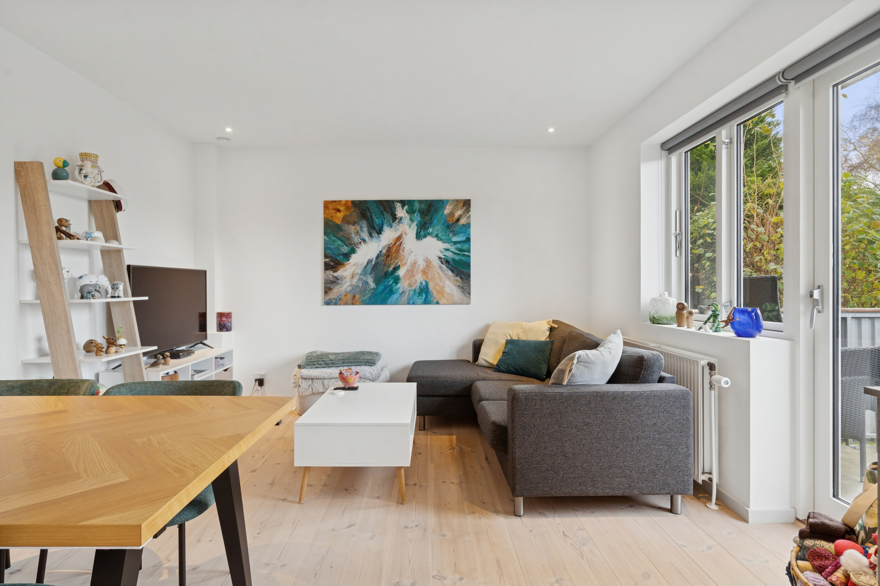 Fremhævet stue billede i fuldskærmstilstand. Billede af Holmehusvej 70, st.. tv., 5000 Odense C