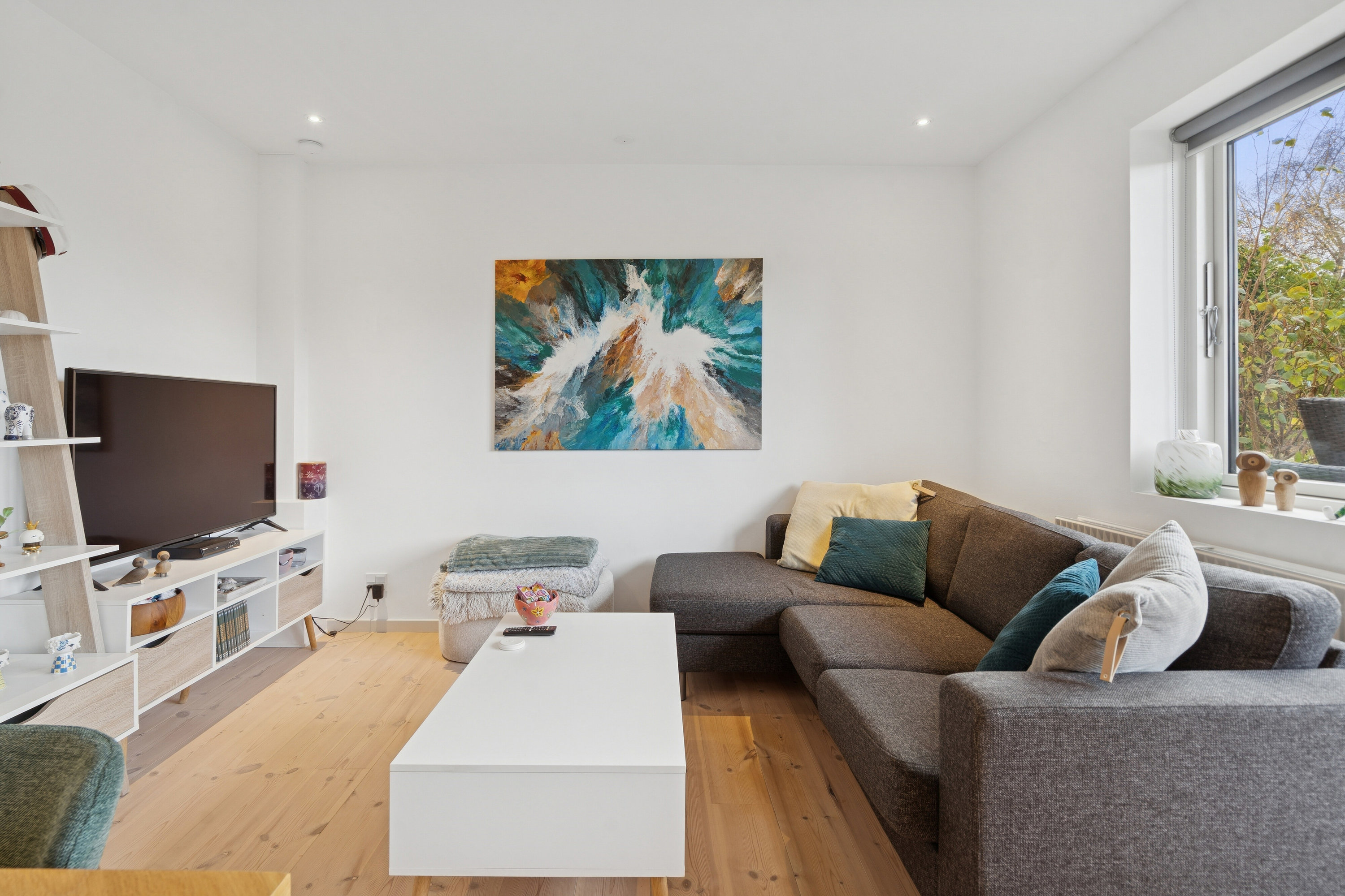 Fremhævet stue billede i fuldskærmstilstand. Billede af Holmehusvej 70, st.. tv., 5000 Odense C