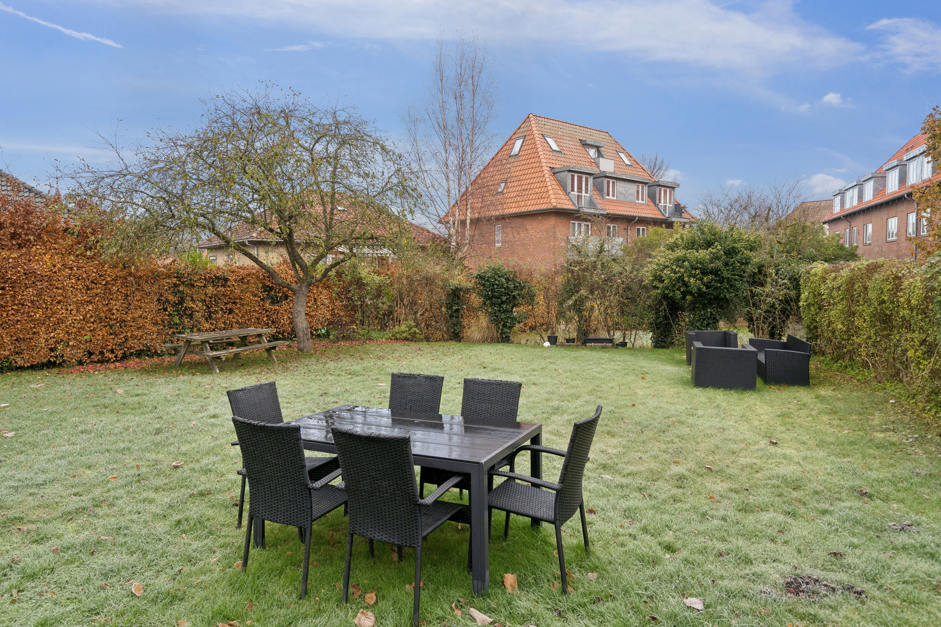 Fremhævet terrasse billede i fuldskærmstilstand. Billede af Holmehusvej 70, st.. tv., 5000 Odense C