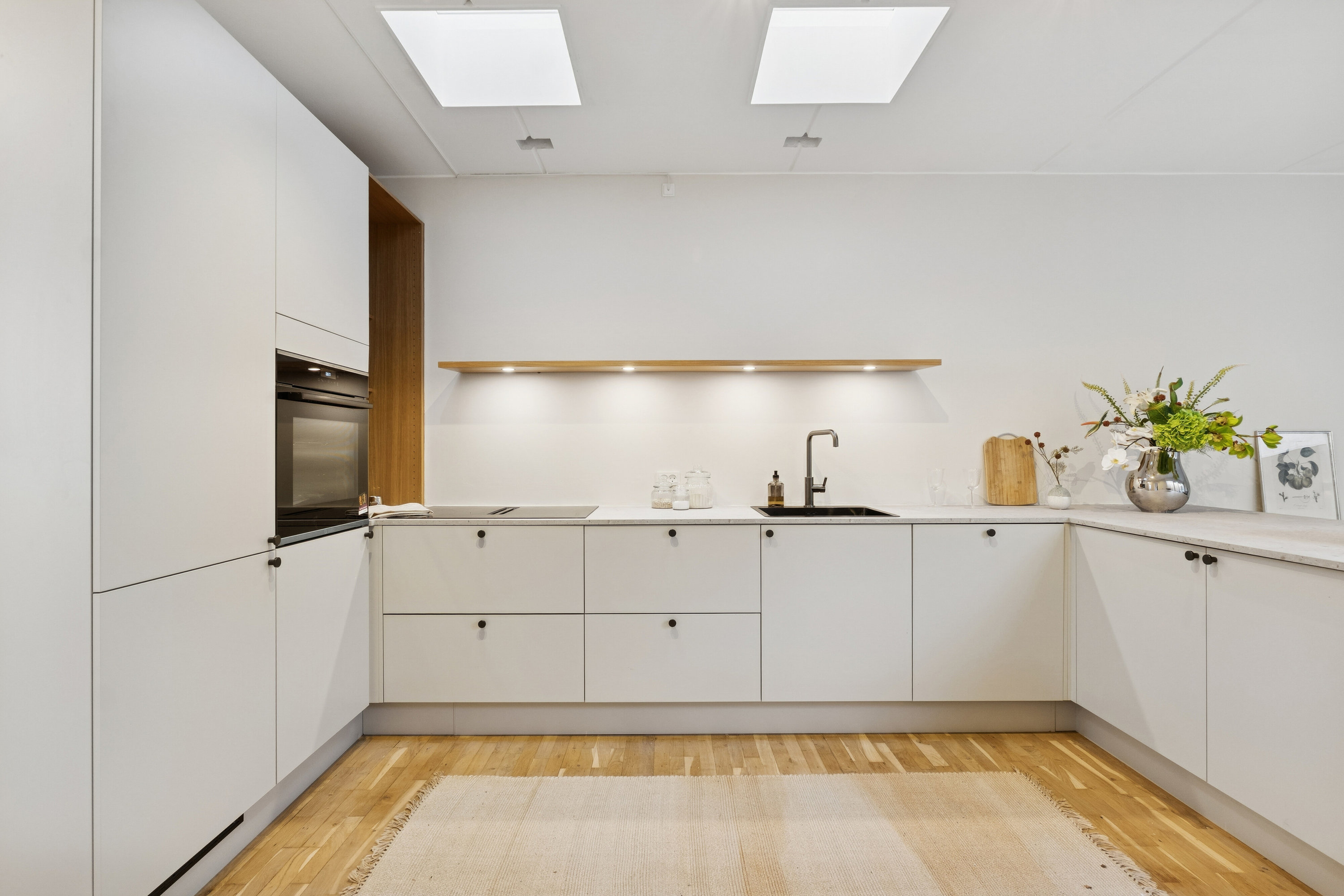 Rækkehus: Køkken på Eremitageparken 249, 2800 Kongens Lyngby