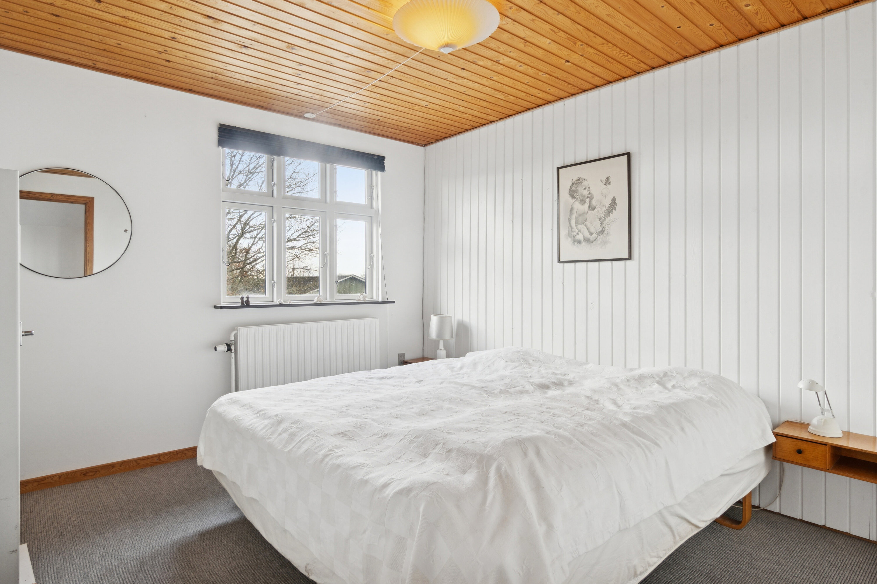 Fremhævet soveværelse billede i fuldskærmstilstand. Billede af Funder Kirkevej 9, 8600 Silkeborg