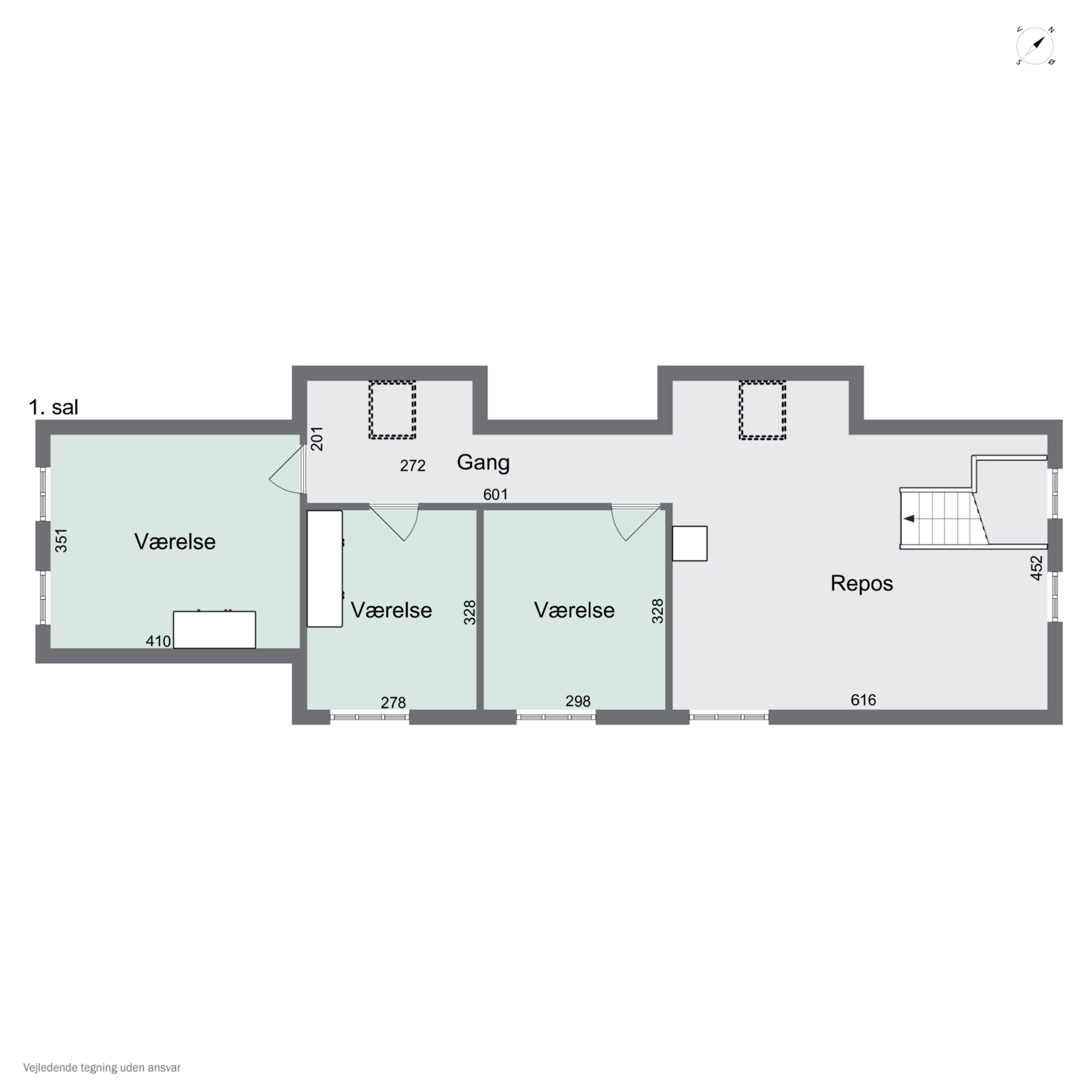 Plantegninger billede af Funder Kirkevej 9, 8600 Silkeborg