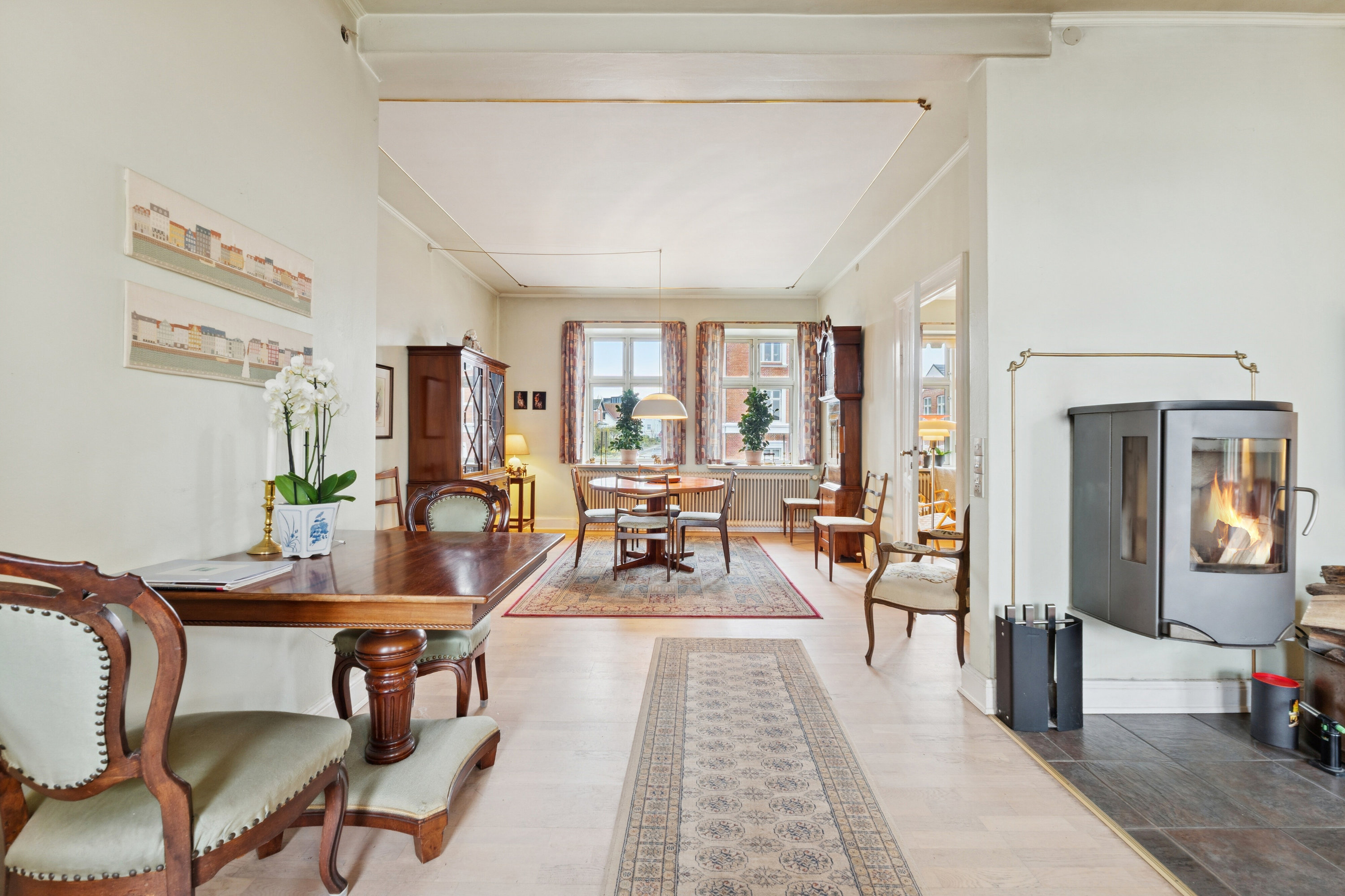 Fremhævet stue billede i fuldskærmstilstand. Billede af Dyrehavevej 21, 5800 Nyborg