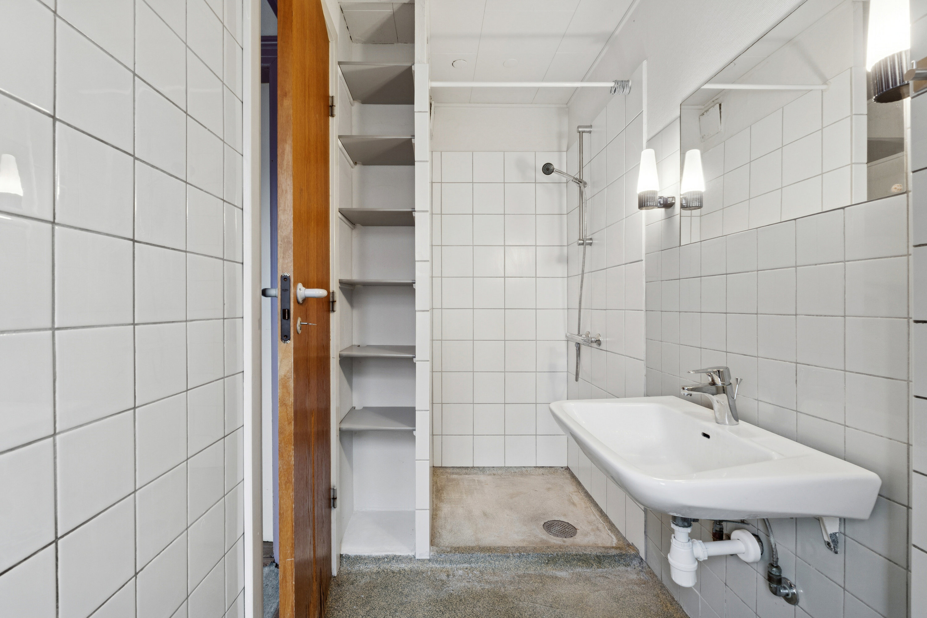 Fremhævet badeværelse billede i fuldskærmstilstand. Billede af Dyrehavevej 21, 5800 Nyborg