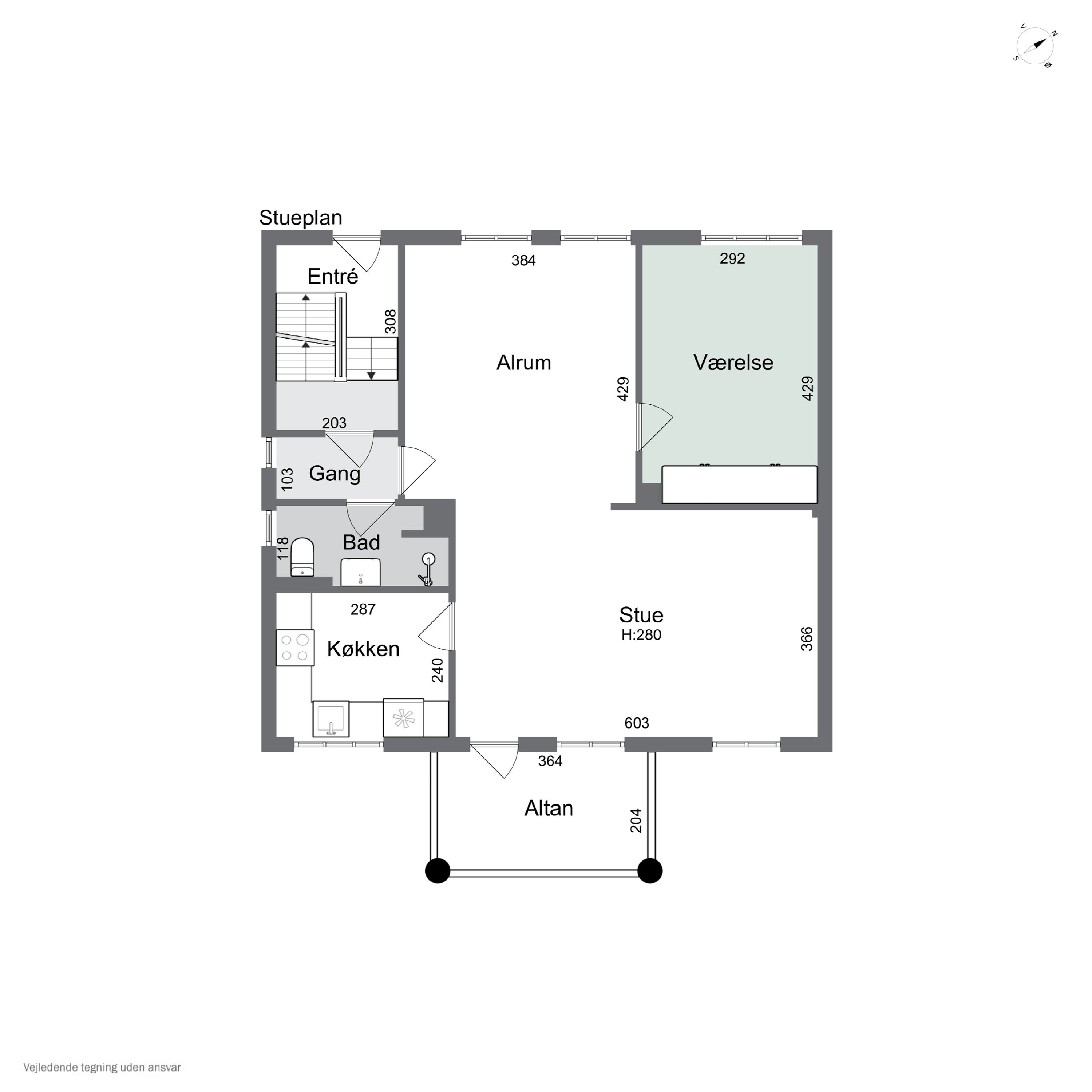 Plantegninger billede af Dyrehavevej 21, 5800 Nyborg