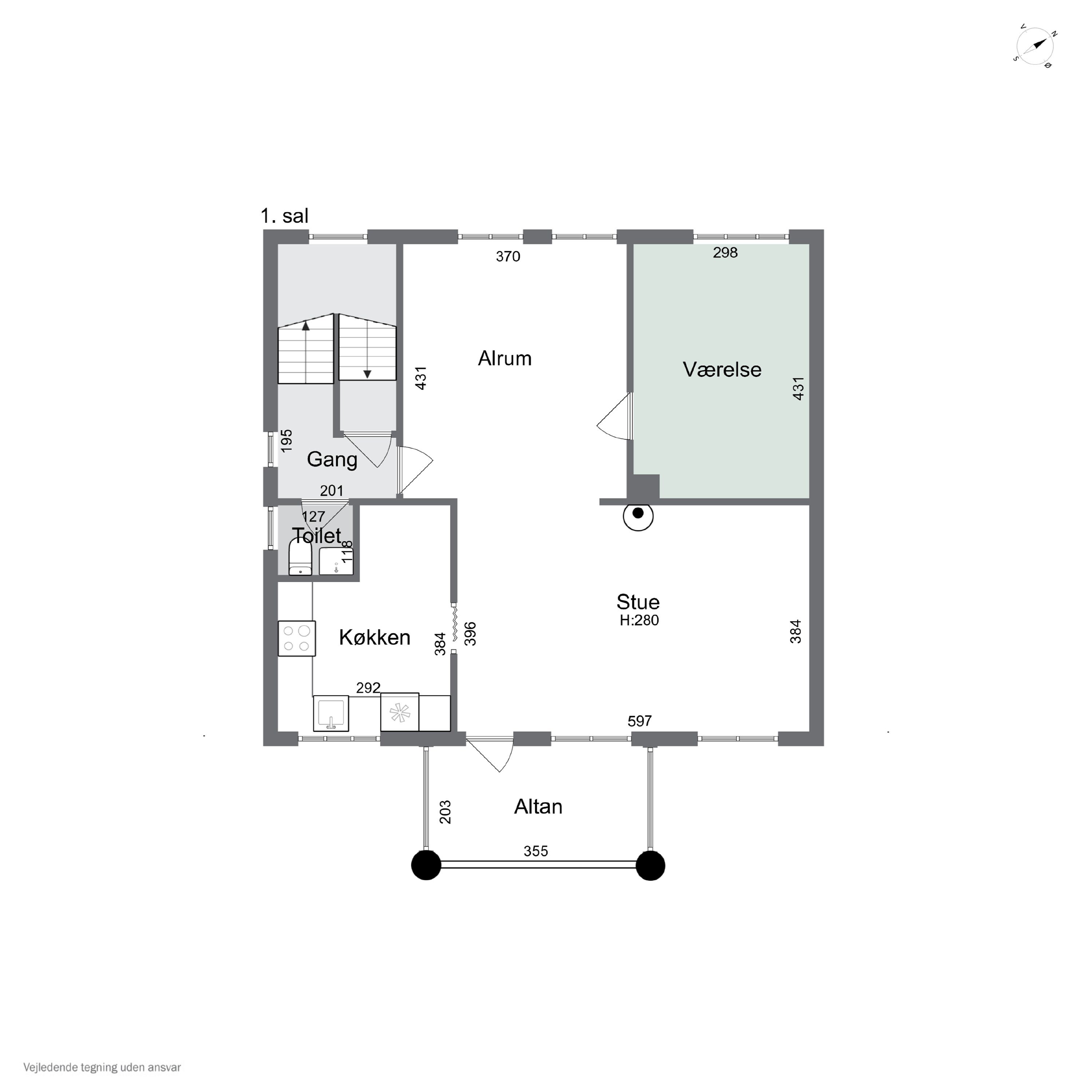 Plantegninger billede af Dyrehavevej 21, 5800 Nyborg