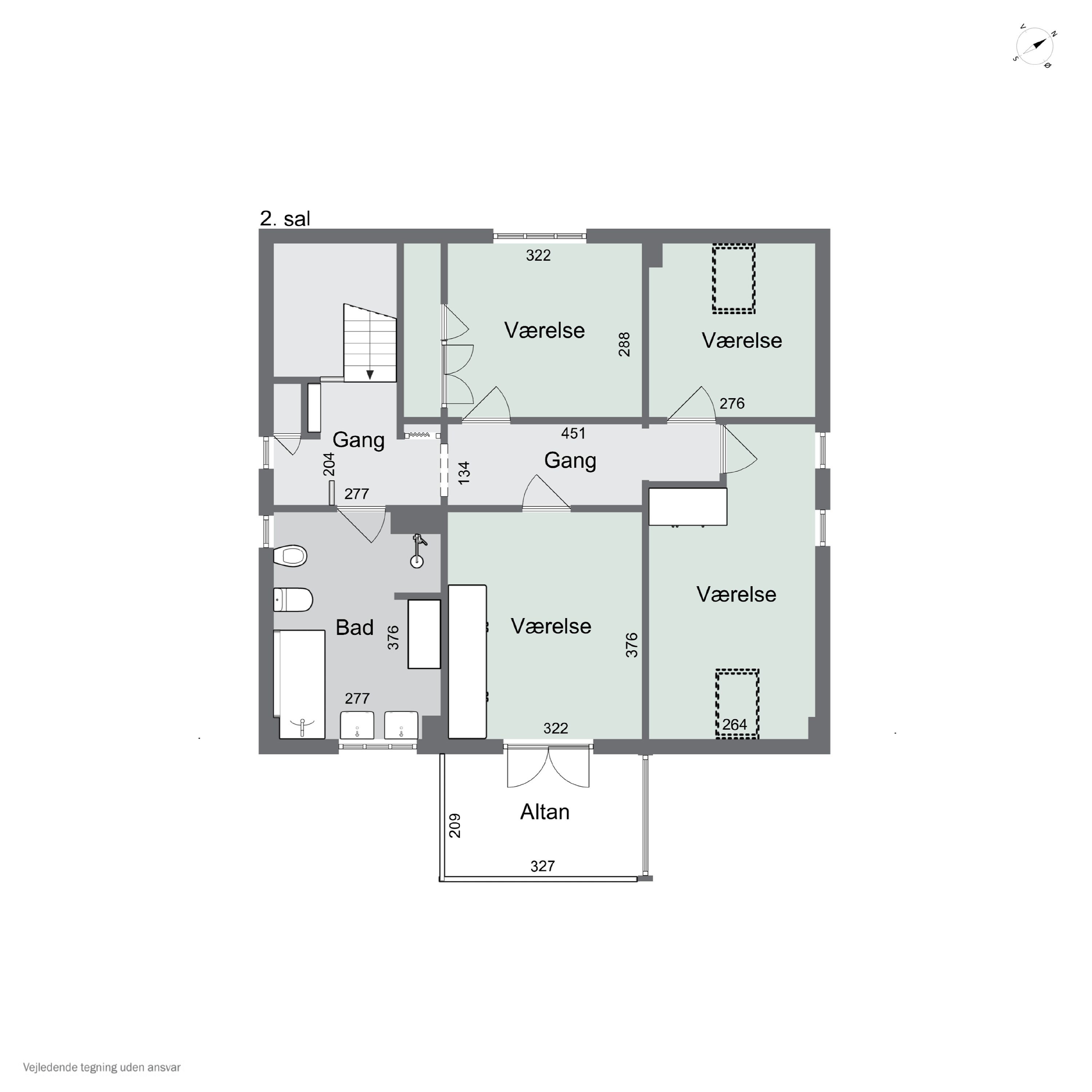 Plantegninger billede af Dyrehavevej 21, 5800 Nyborg