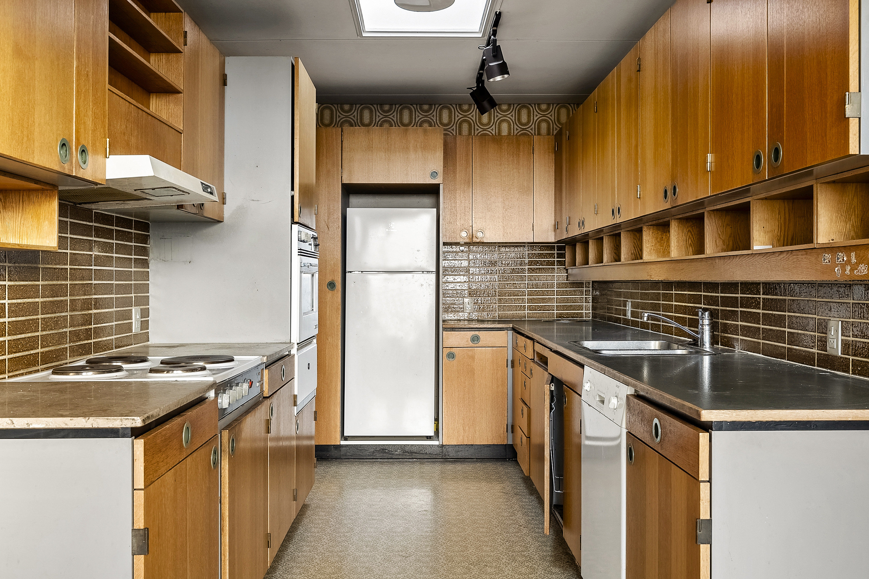 Fremhævet køkken billede i fuldskærmstilstand. Billede af Jeppe Aakjærs Vej 4, 8700 Horsens