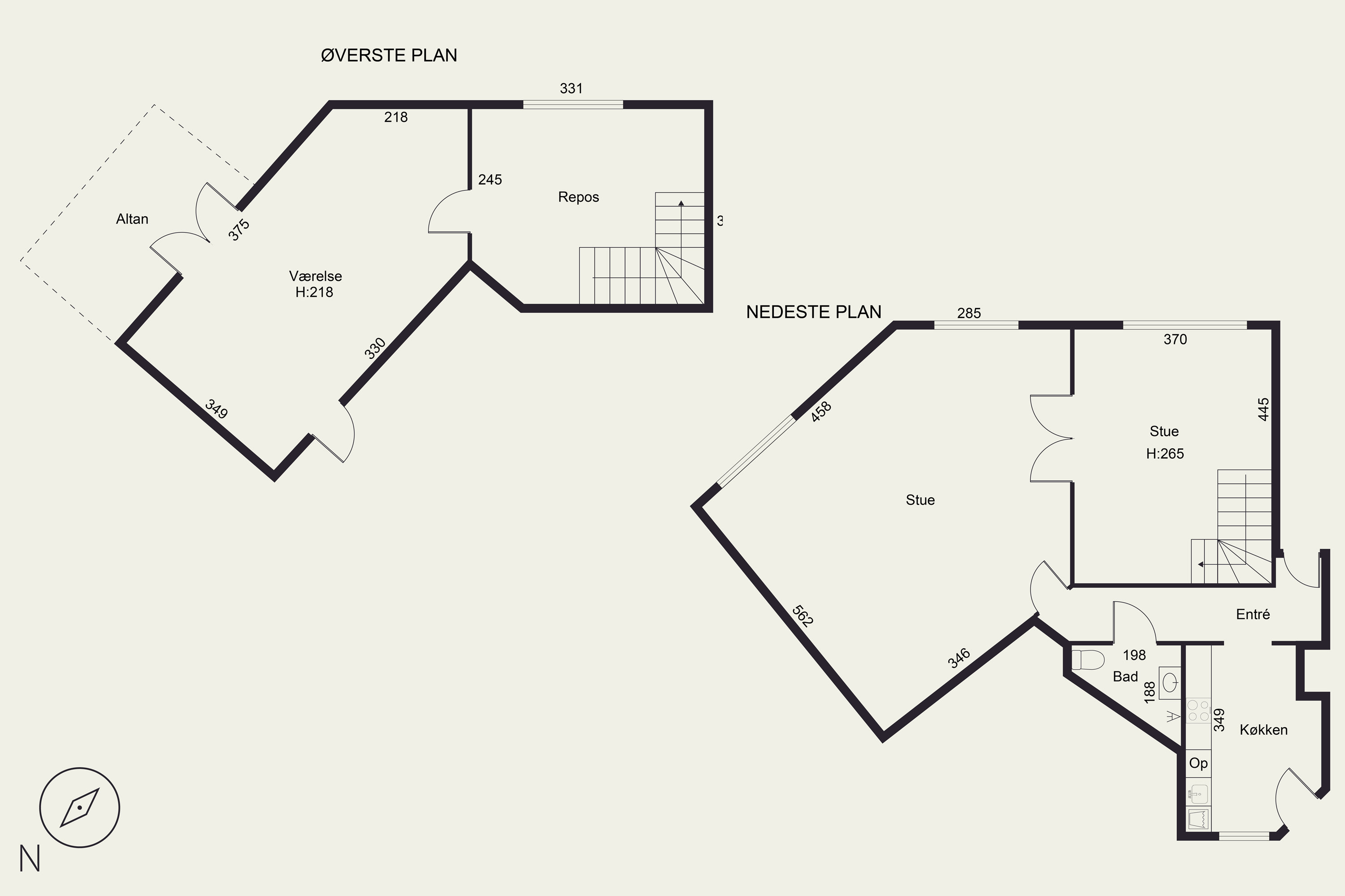Plantegninger billede af Fredensvej 2, 2. th., 8260 Viby J