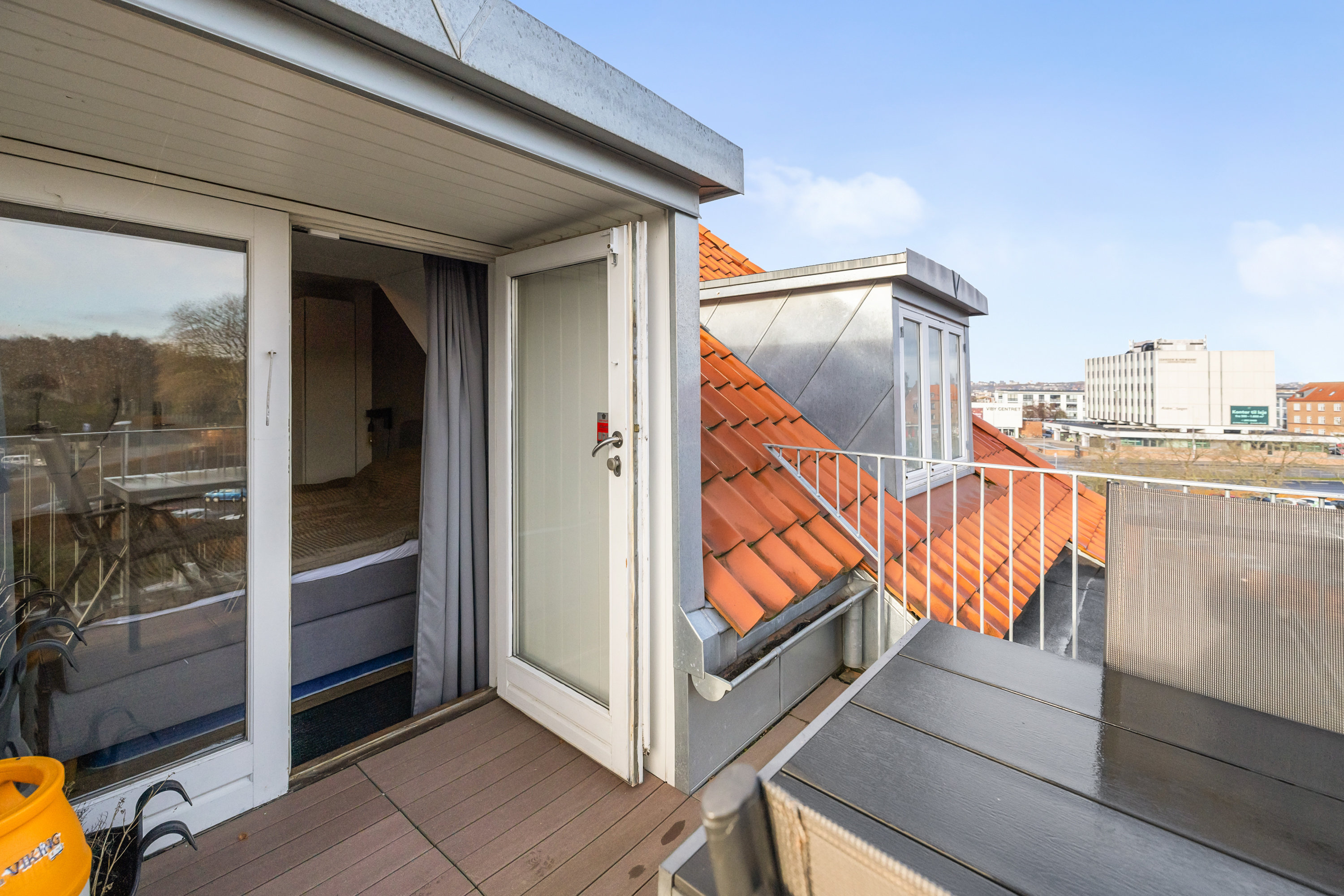 Fremhævet altan billede i fuldskærmstilstand. Billede af Fredensvej 2, 2. th., 8260 Viby J