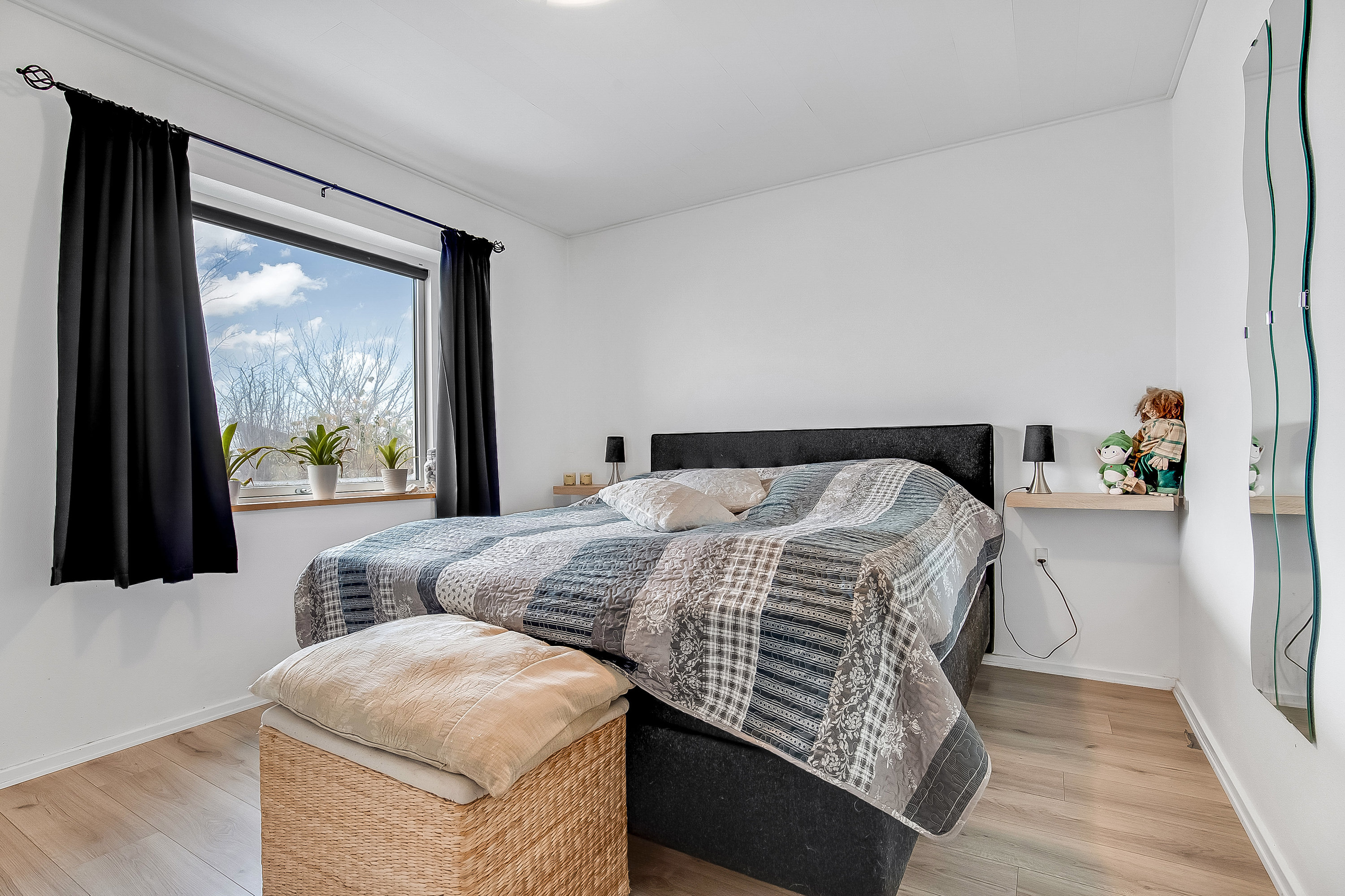 Fremhævet soveværelse billede i fuldskærmstilstand. Billede af Vonsildvej 86, Vonsild, 6000 Kolding