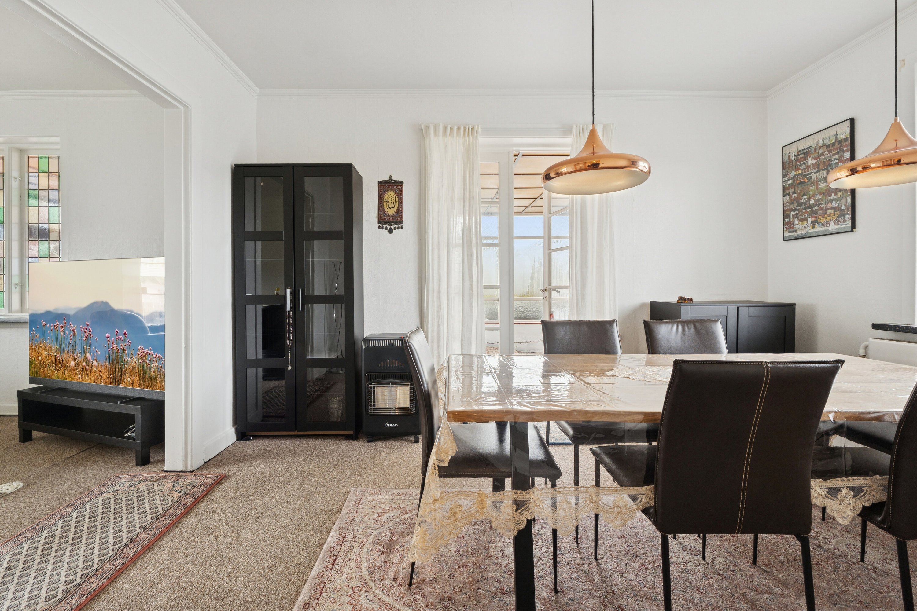 Fremhævet spisestue billede i fuldskærmstilstand. Billede af Kærbyvej 146, 2610 Rødovre